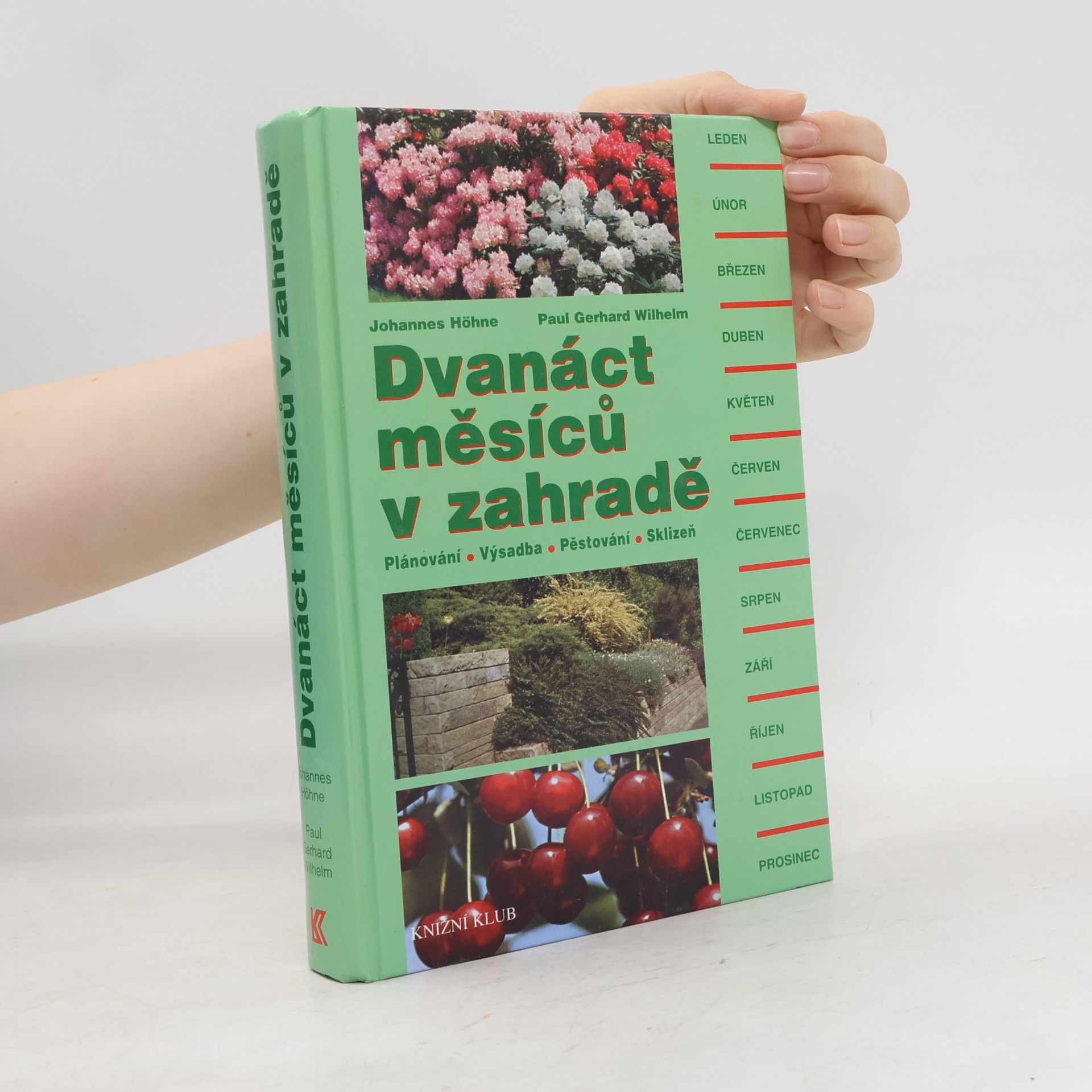 Johannes Höhne Dvanáct měsíců v zahradě. Plánování, výsadba, pěstování, sklizeň