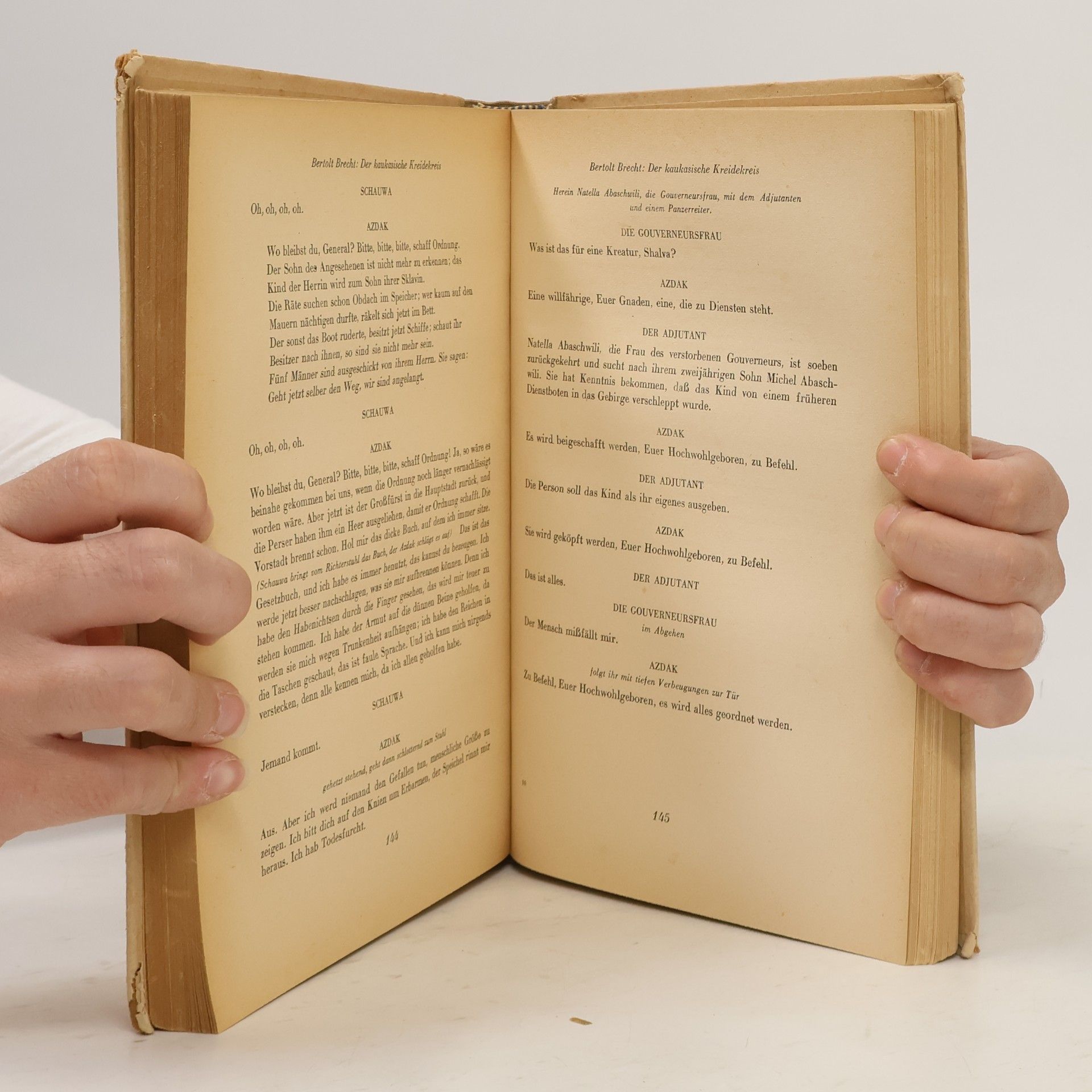 Bertold Brecht Sinn und Form