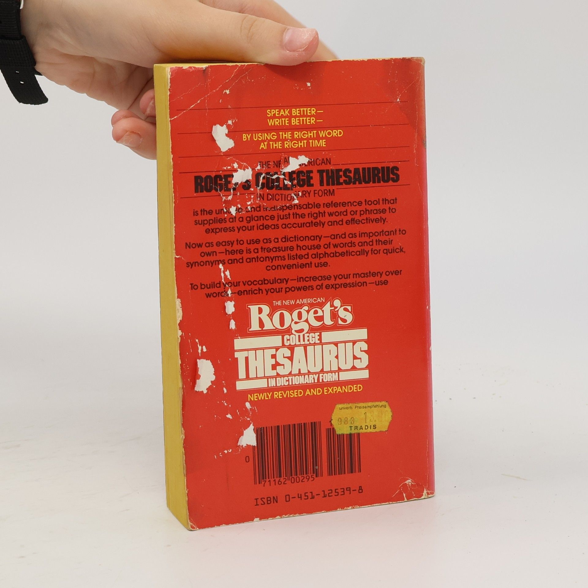 Autorenkollektiv The New American Roget's College Thesaurus in Dictionary Form