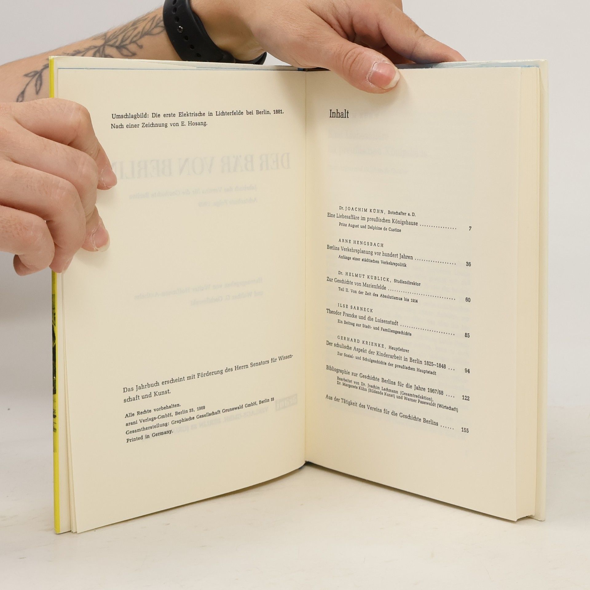 Autorenkollektiv Der Bär von Berlin. Jahrbuch 1969