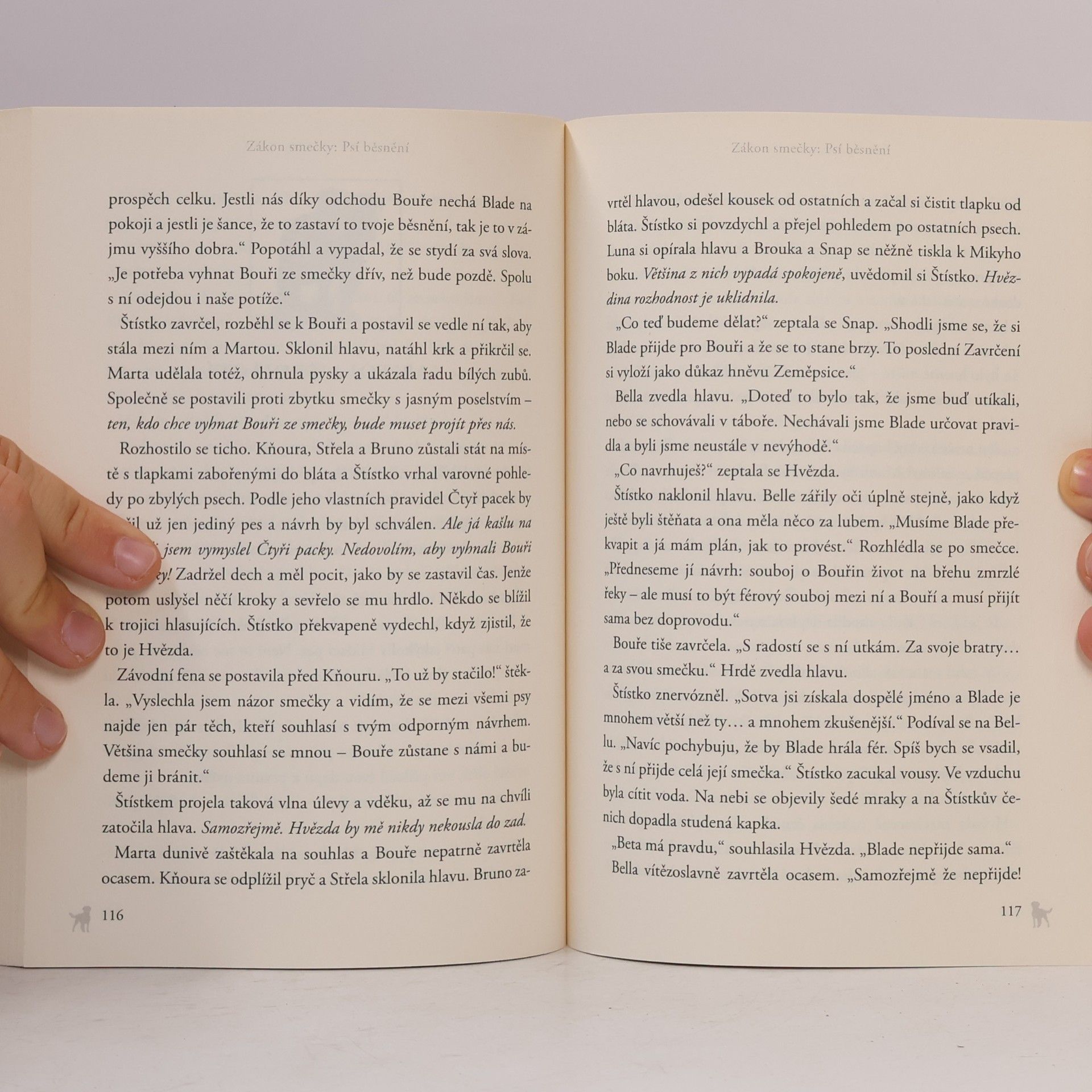 Erin Hunter Psí běsnění. Zákon smečky
