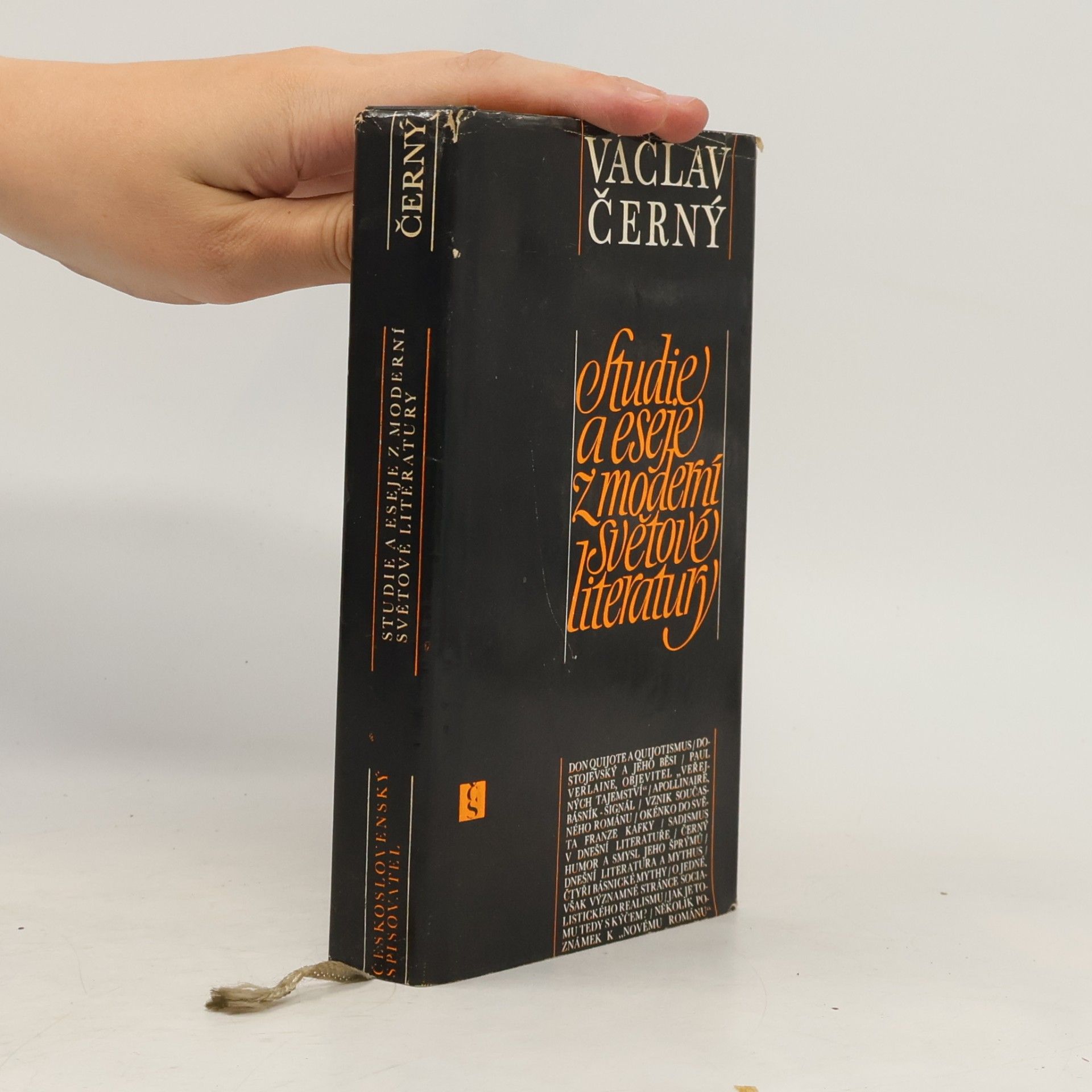 Václav Černý Studie a eseje z moderní světové literatury