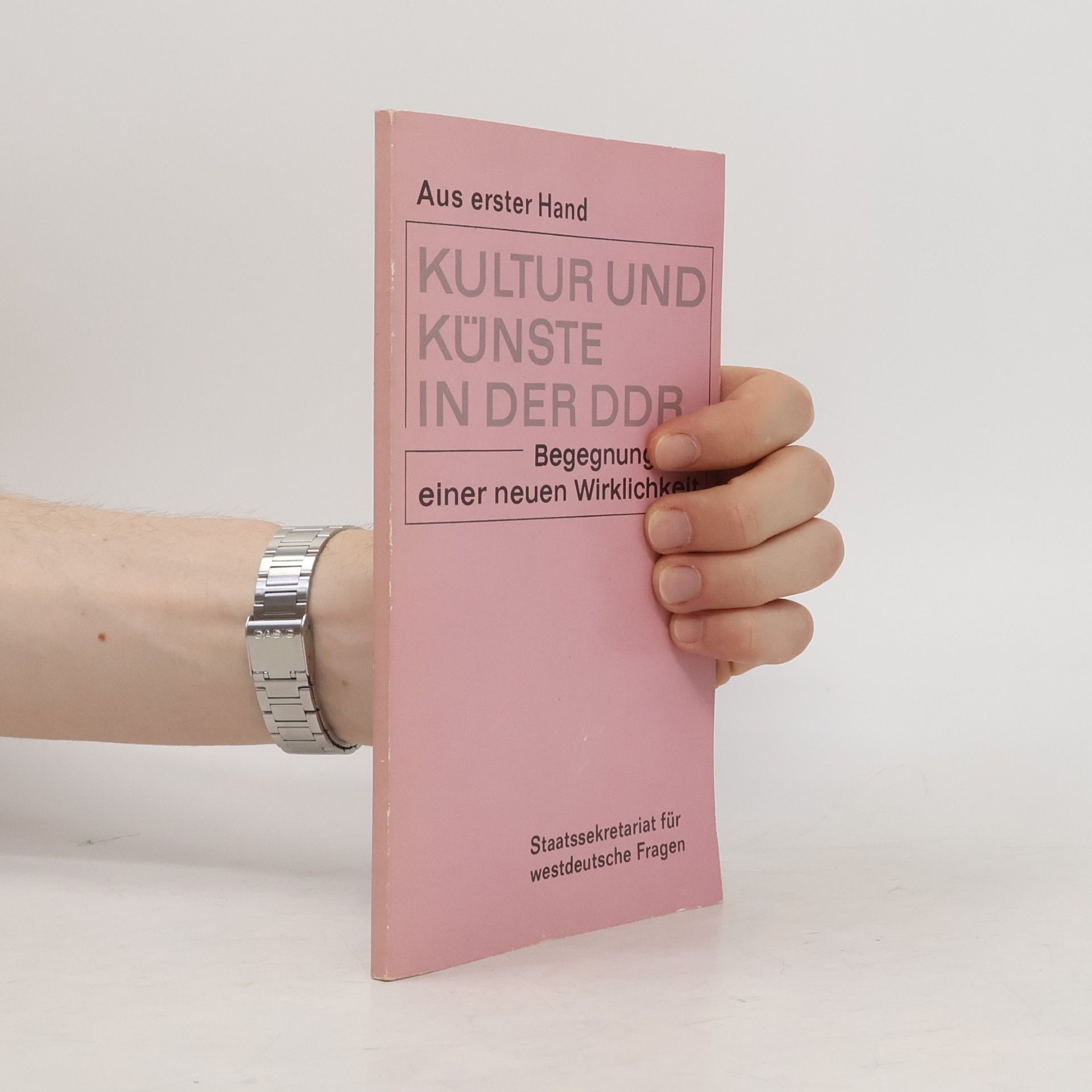 Erhard Scherner Kultur und Künste in der DDR : Begegnung mit einer neuen Wirklichkeit