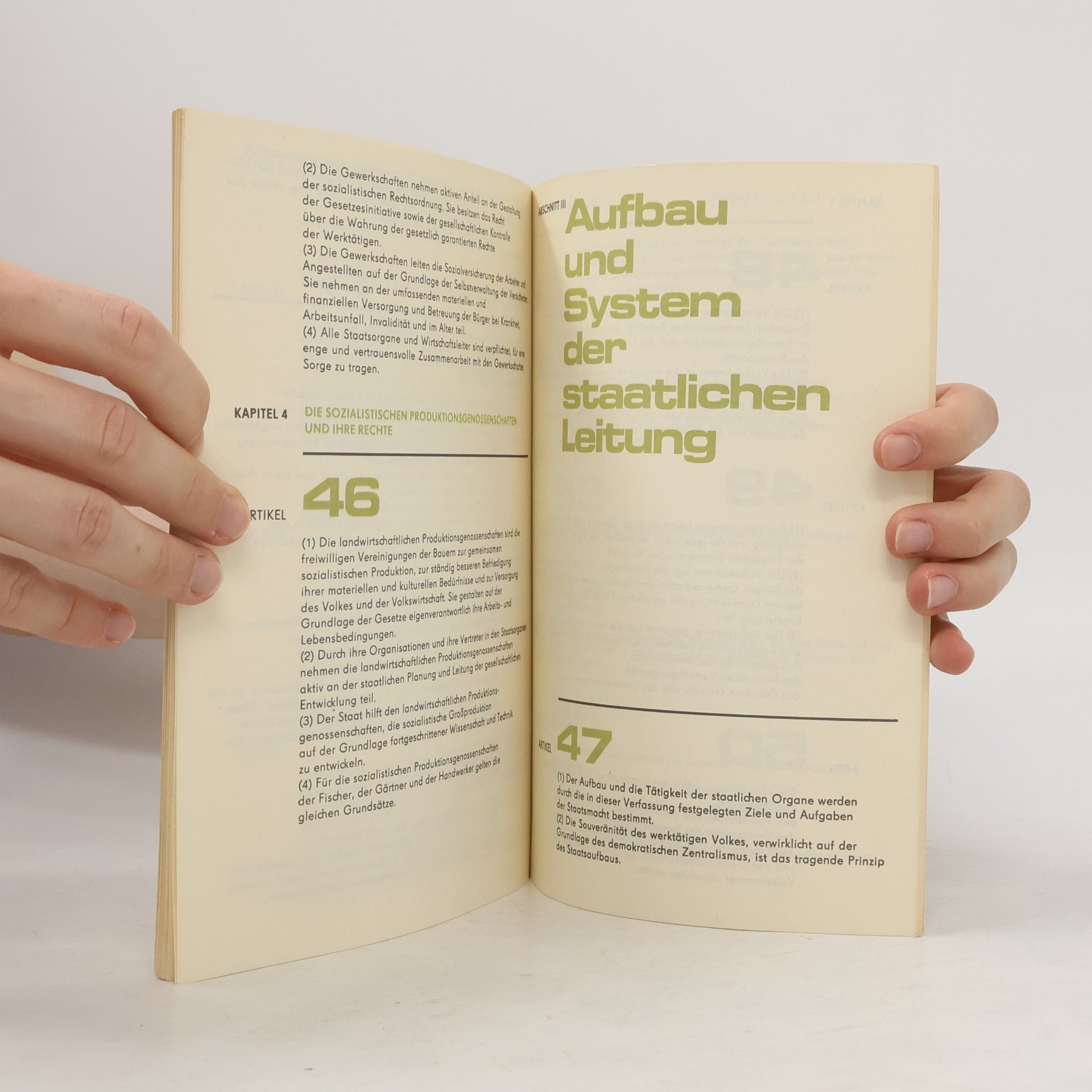 Kolektiv autorů Verfassung der Deutschen Demokratischen Republik