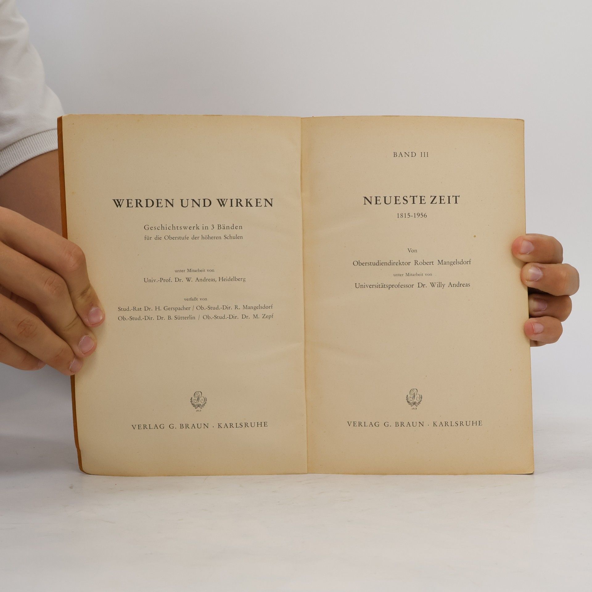 Robert Mangelsdorf Werden und Wirken