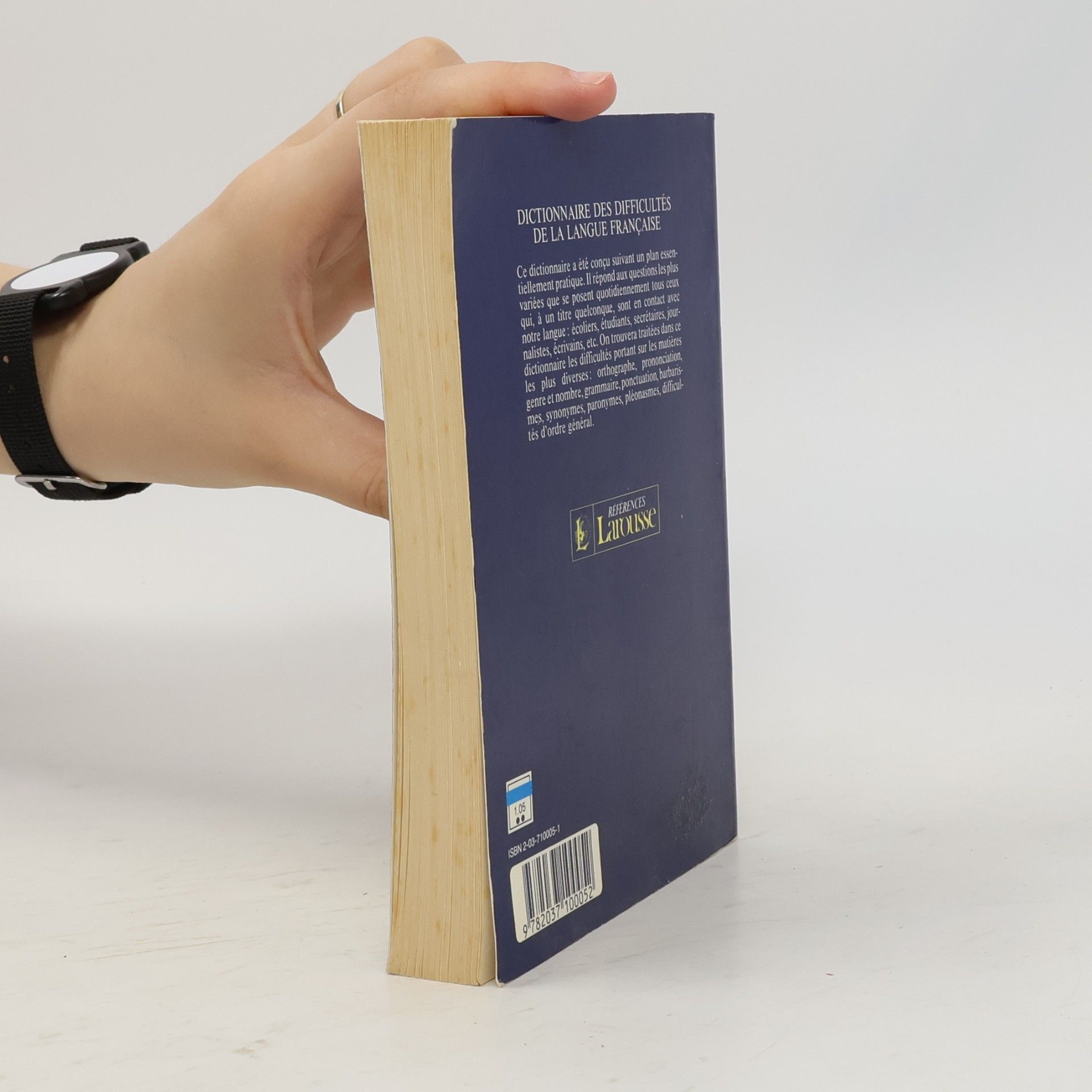 Adolphe V. Thomas Références Larousse: Dictionnaire des difficultés de la langue française