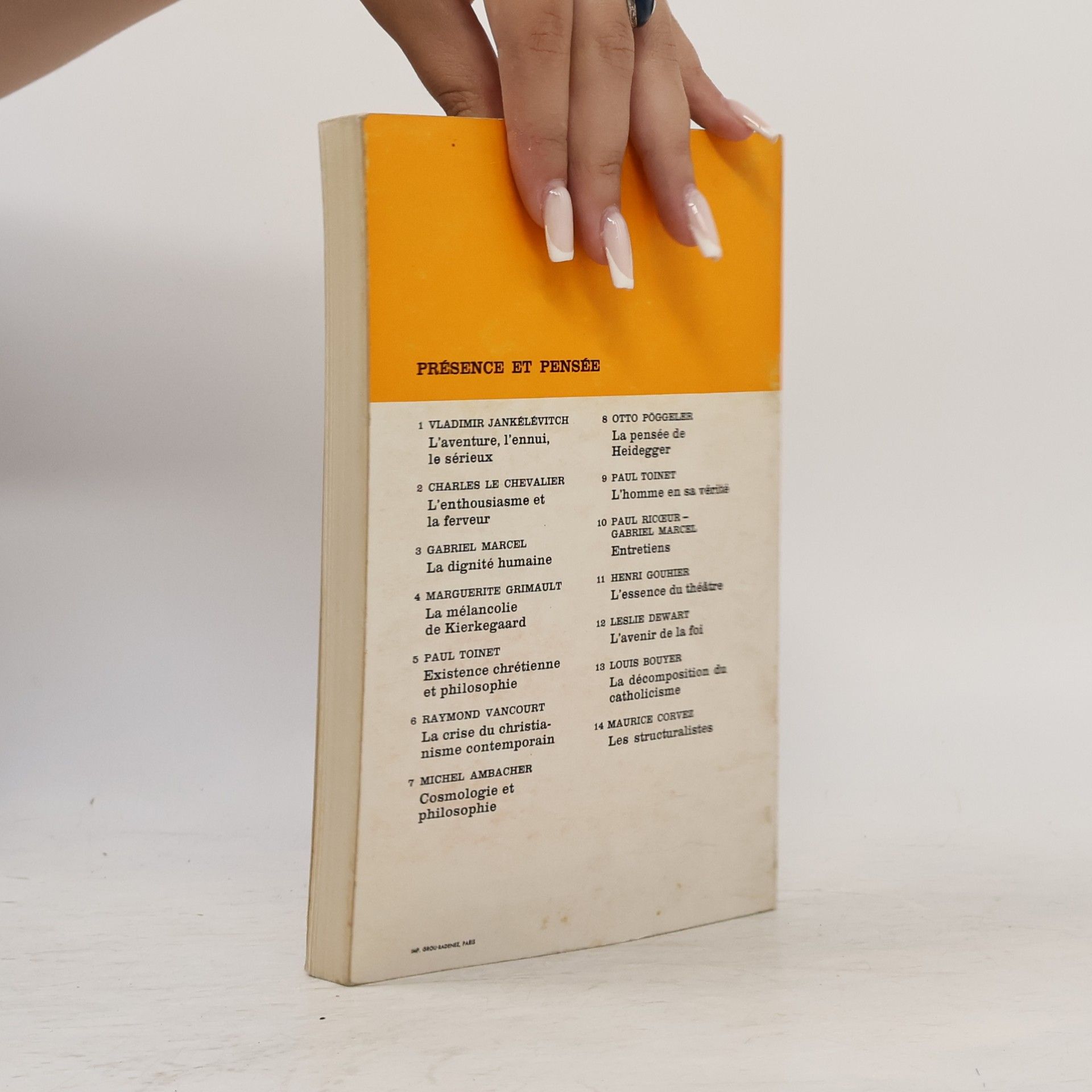 Maurice Corvez Les structuralistes