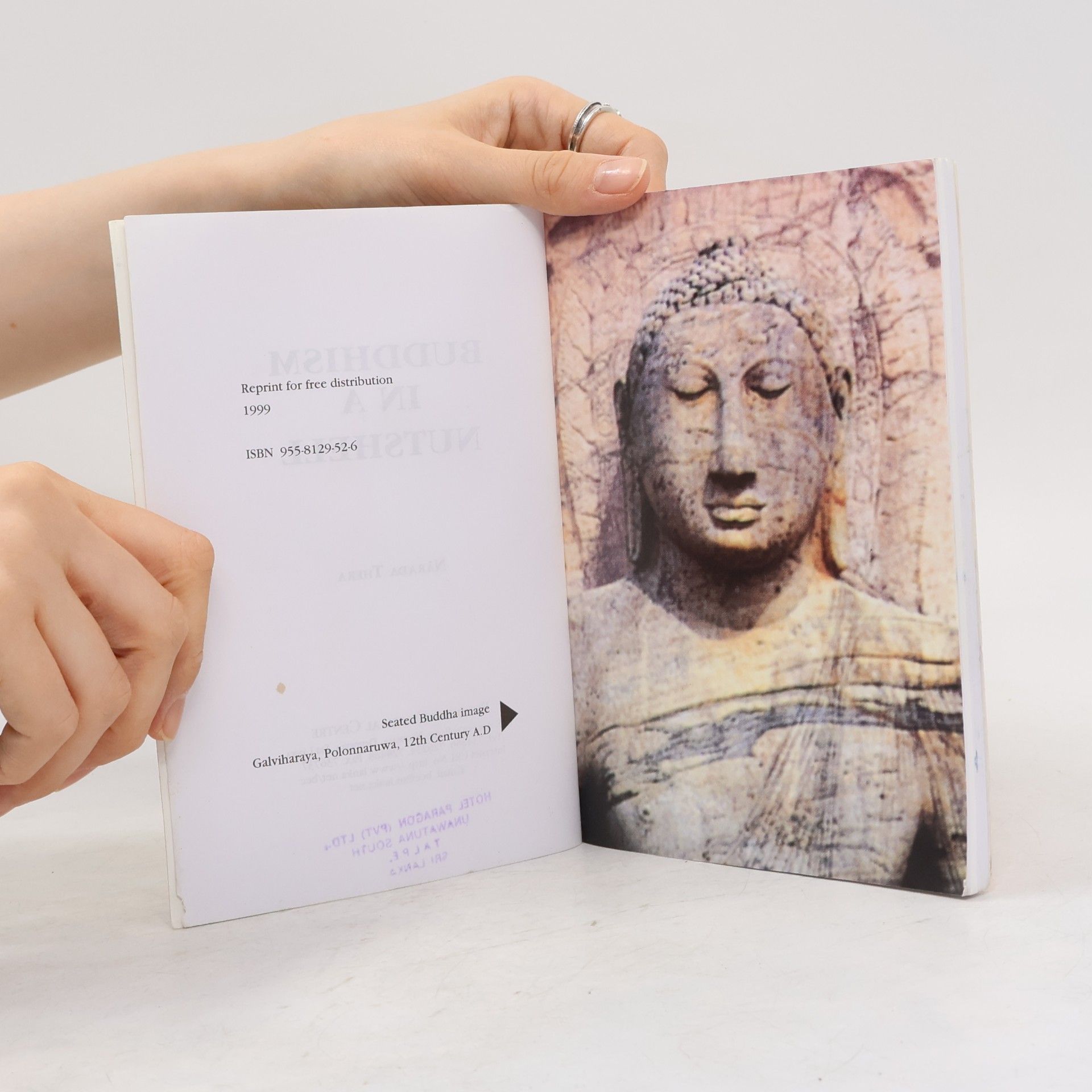 Maha Thera Nārada Buddhism in a Nutshell