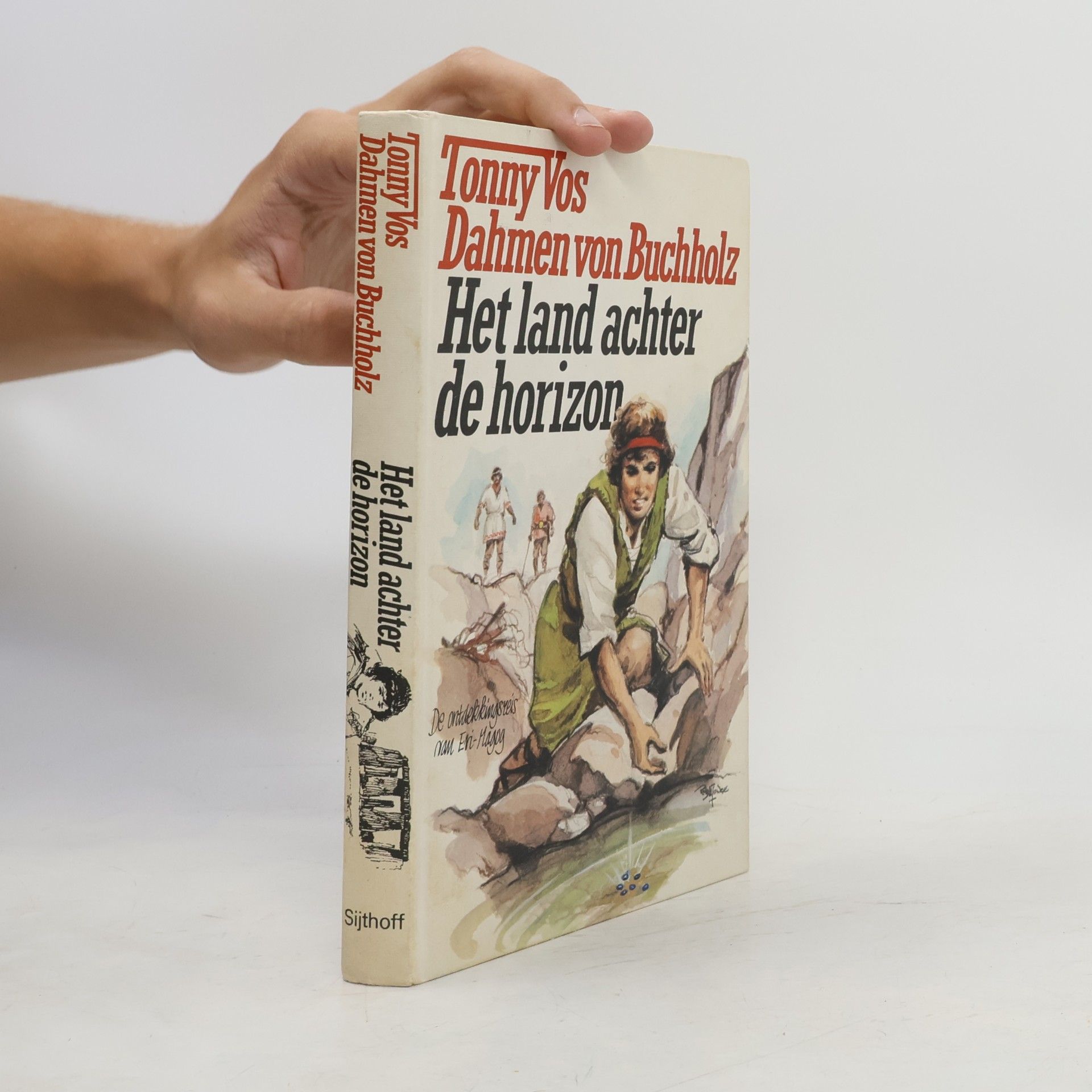 J.B. Prins Het land achter de horizon (gesigneerd)