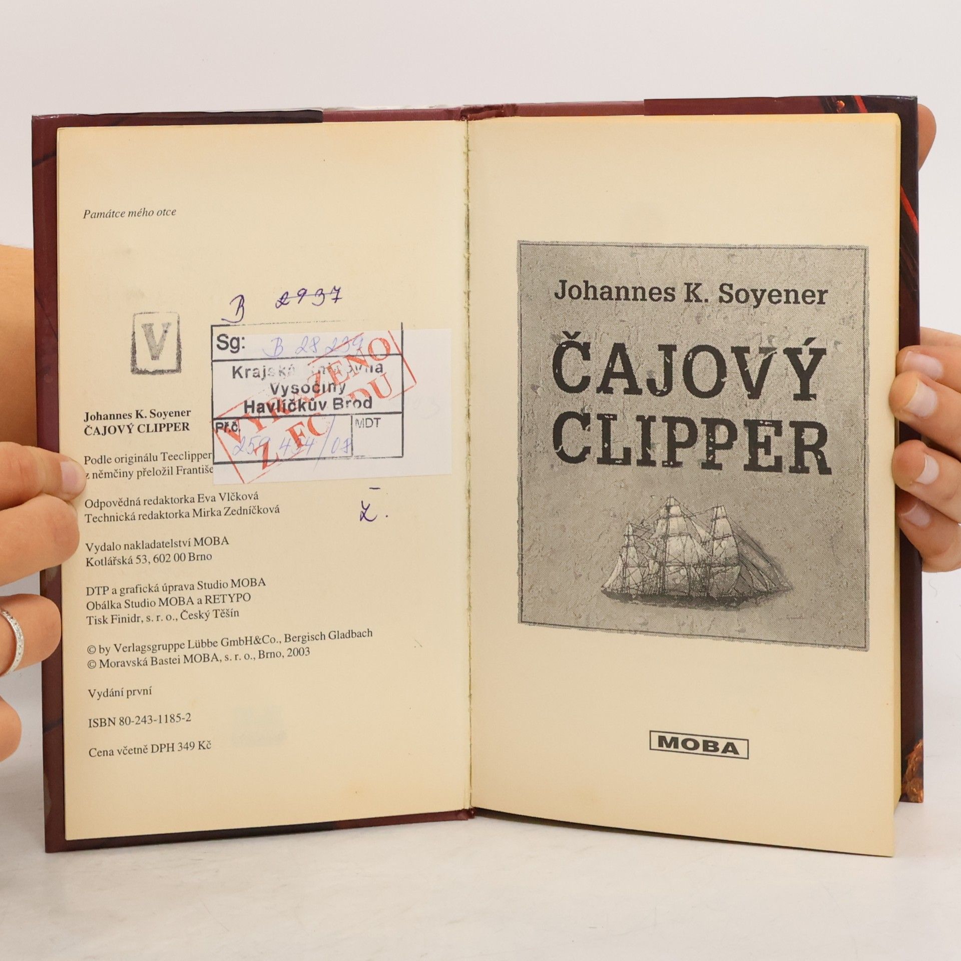 Johannes Soyener Čajový clipper