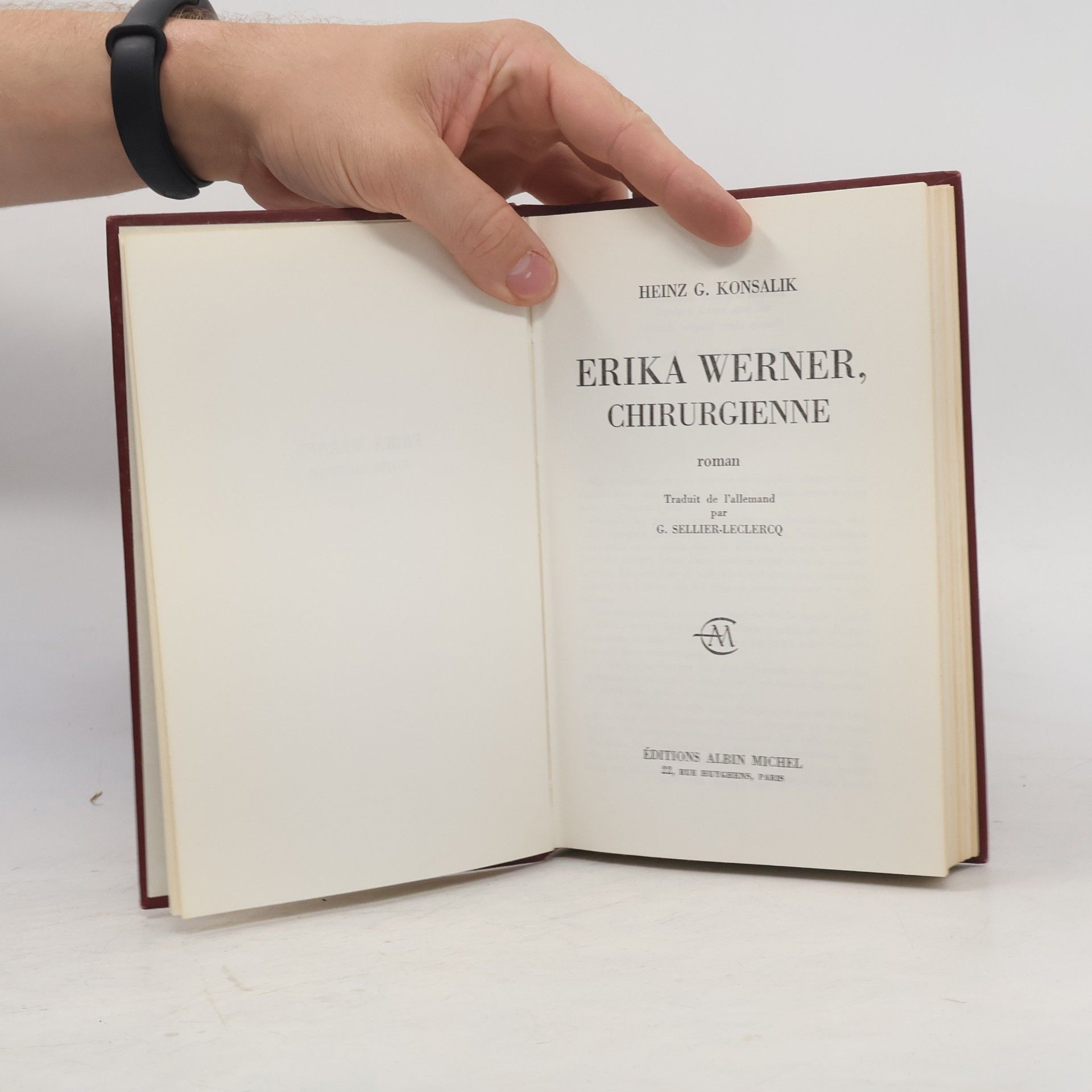 Heinz Günther Konsalik Erika Werner, chirurgienne