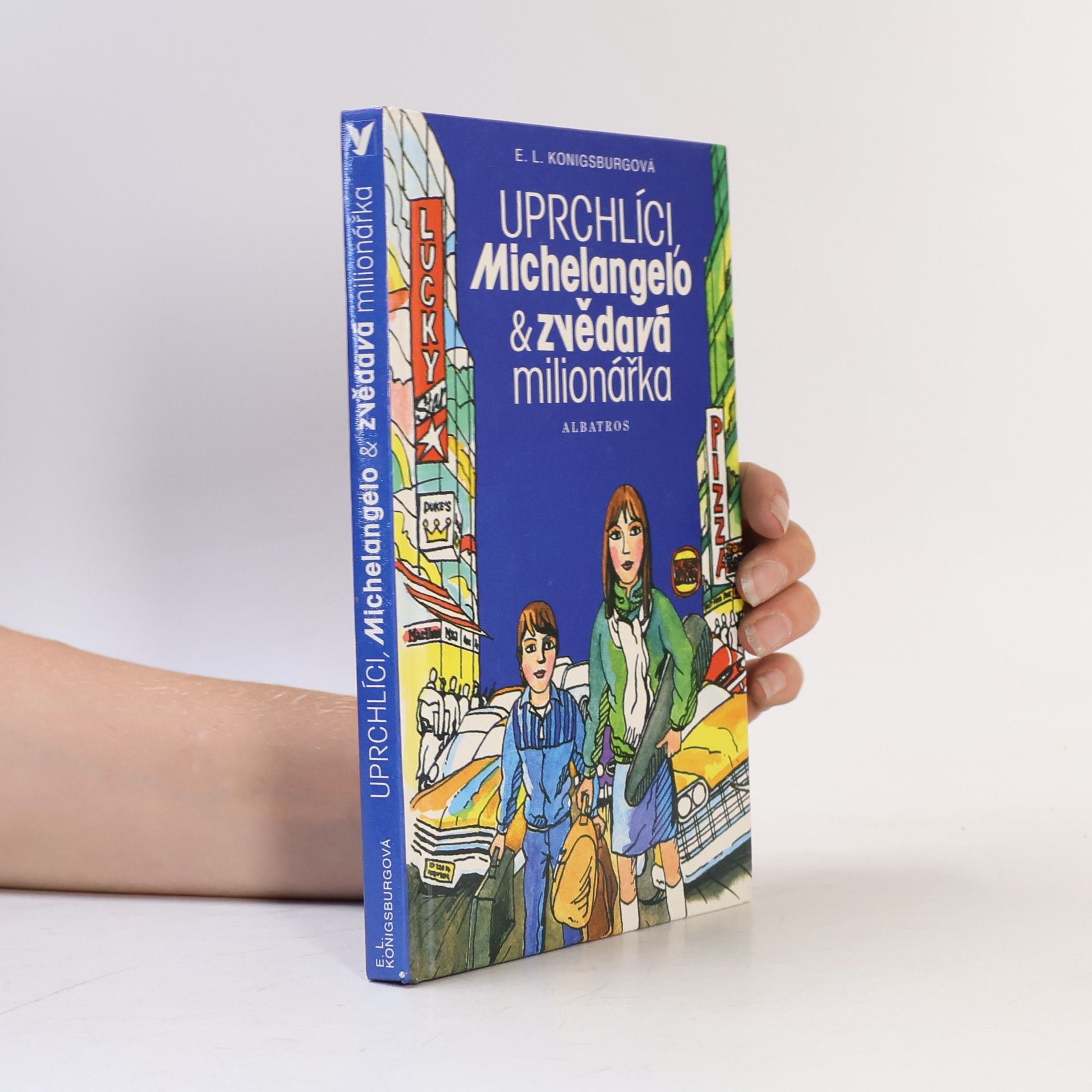 E. L. Konigsburg Uprchlíci, Michelangelo a zvědavá milionářka