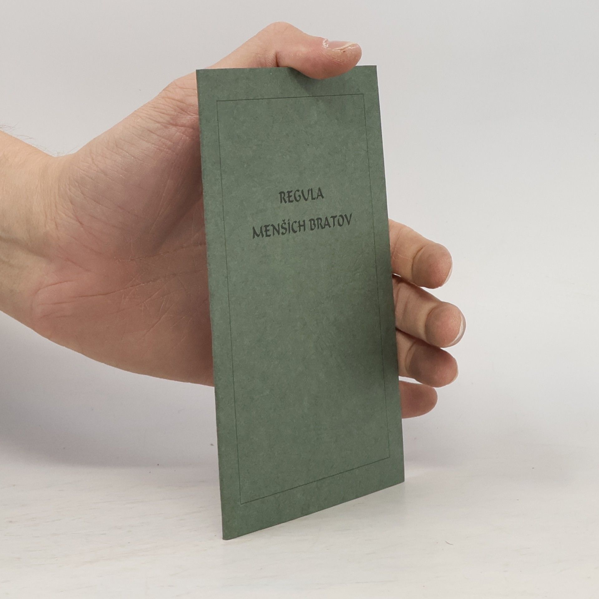 Collectif d'auteurs Regula menších bratov