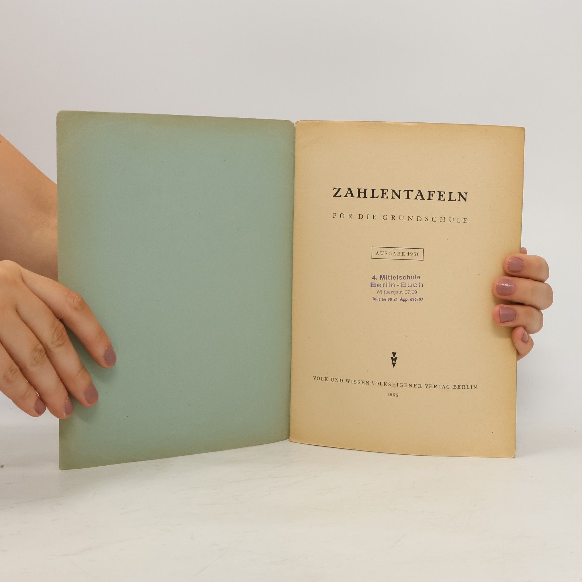 Autorenkollektiv Zahlentafeln für die Grundschule