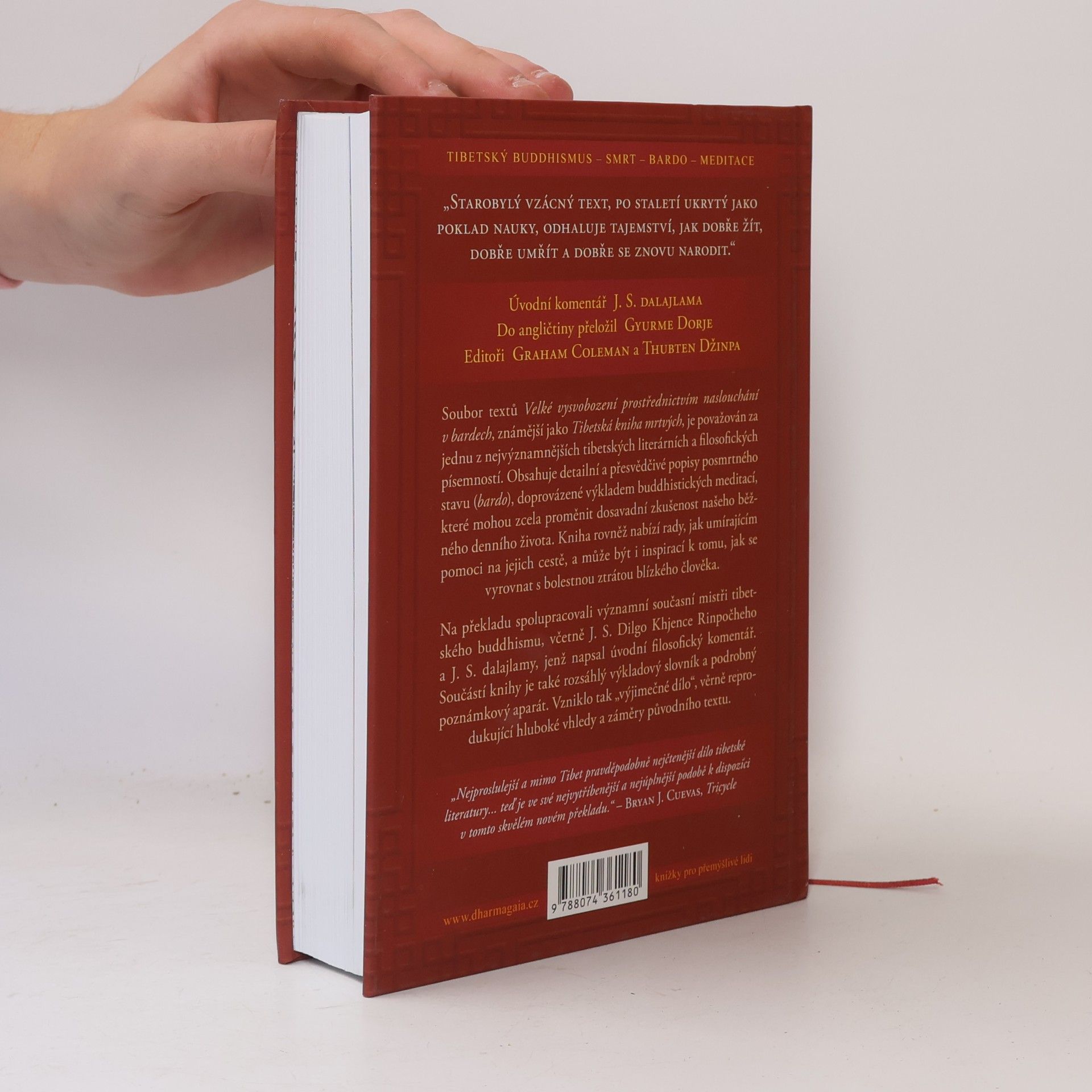 Autores varios Tibetská kniha mrtvých. Bardo thödol. První úplný překlad cyklu nauk
