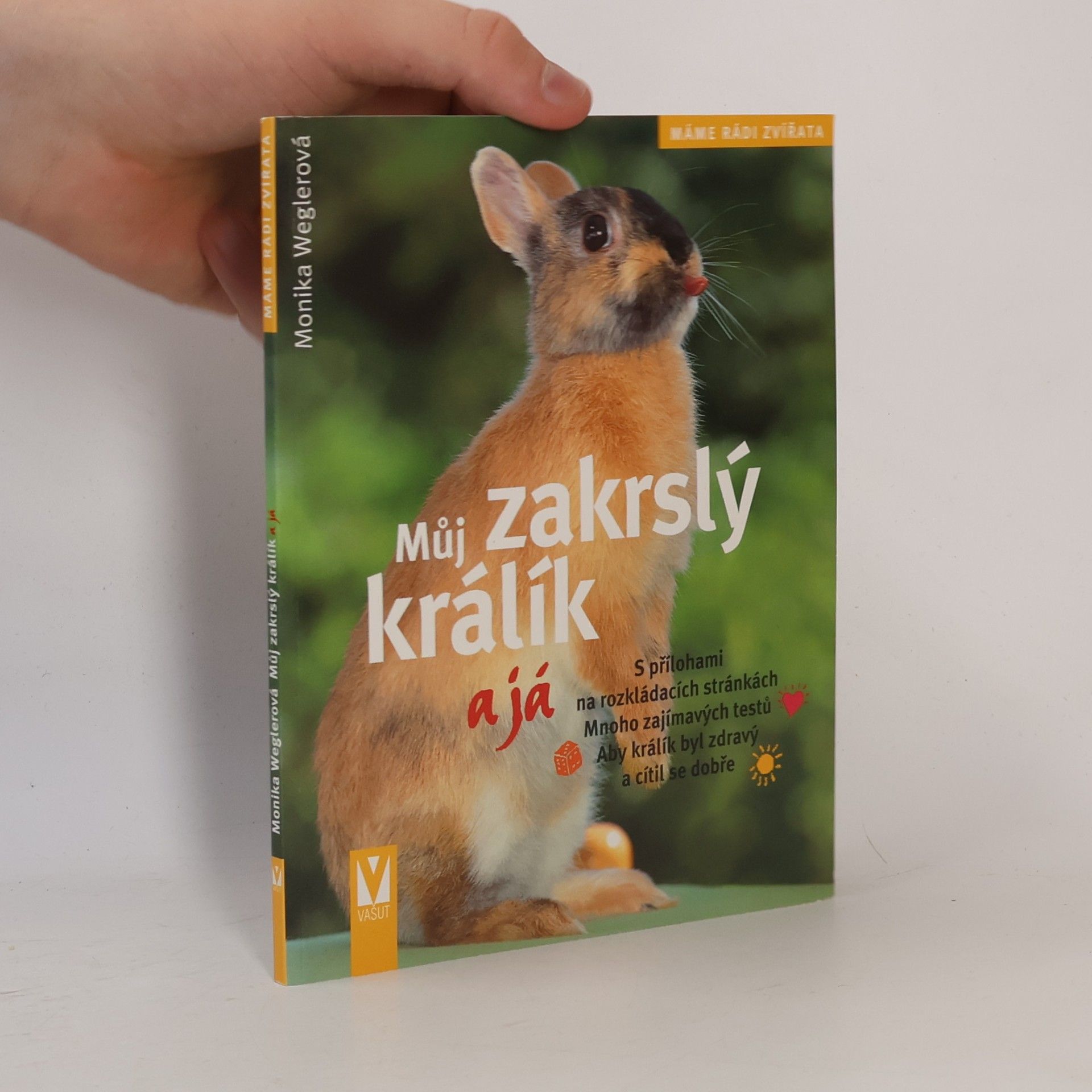 Gabriele LinkeGrün Můj zakrslý králík a já : s přílohami na rozkládacích stránkách