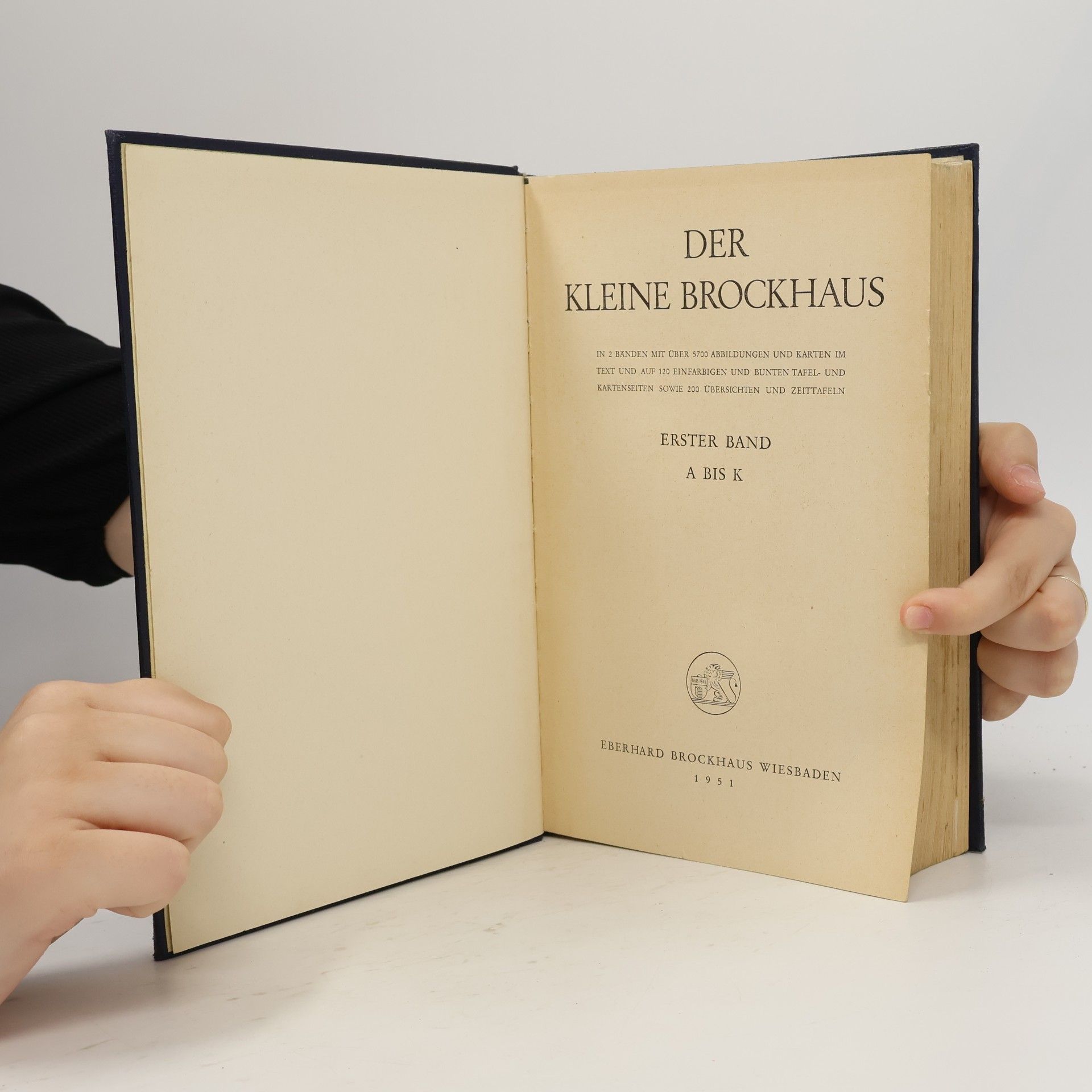 Kolektiv autorů Der kleine Brockhaus 1. A bis K