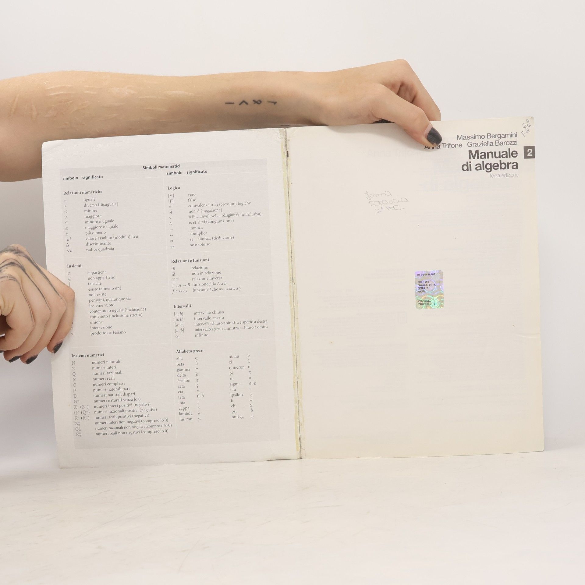 Massimo Bergamini Manuale di algebra. Con espansione online. Per le scuole superiori