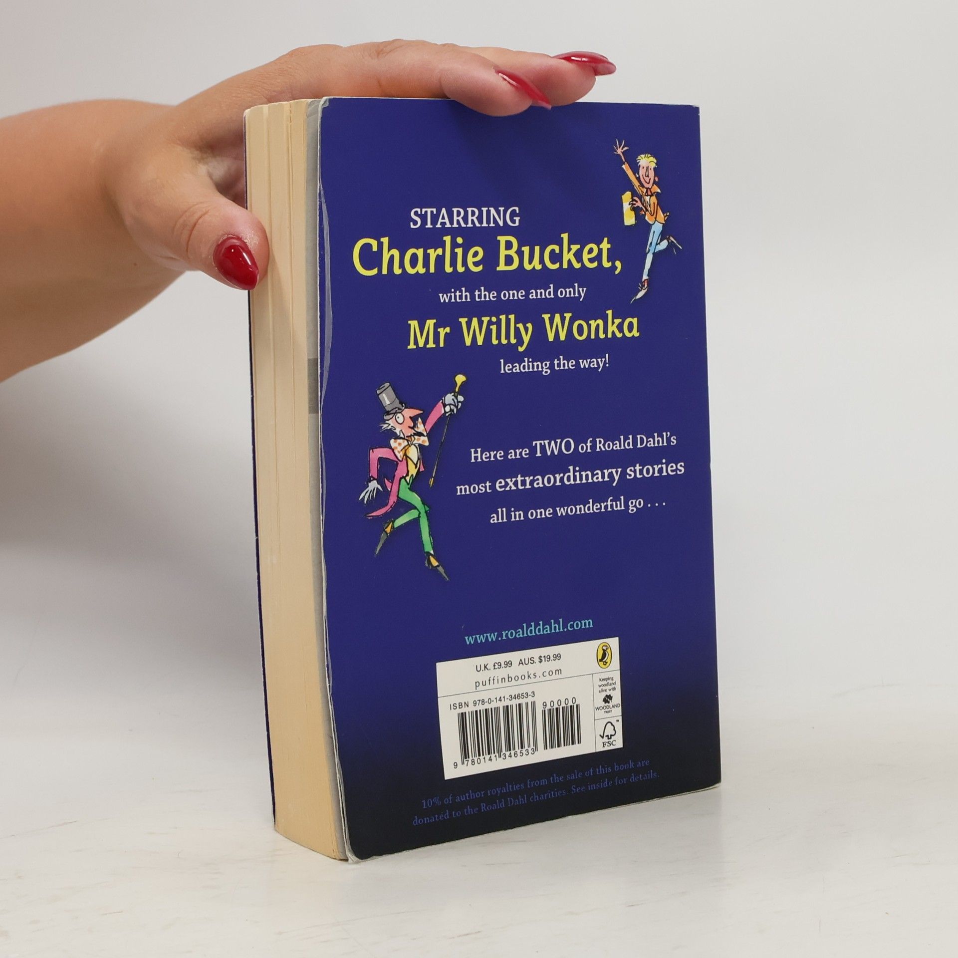 Roald Dahl Charlie and Mr Willy Wonka