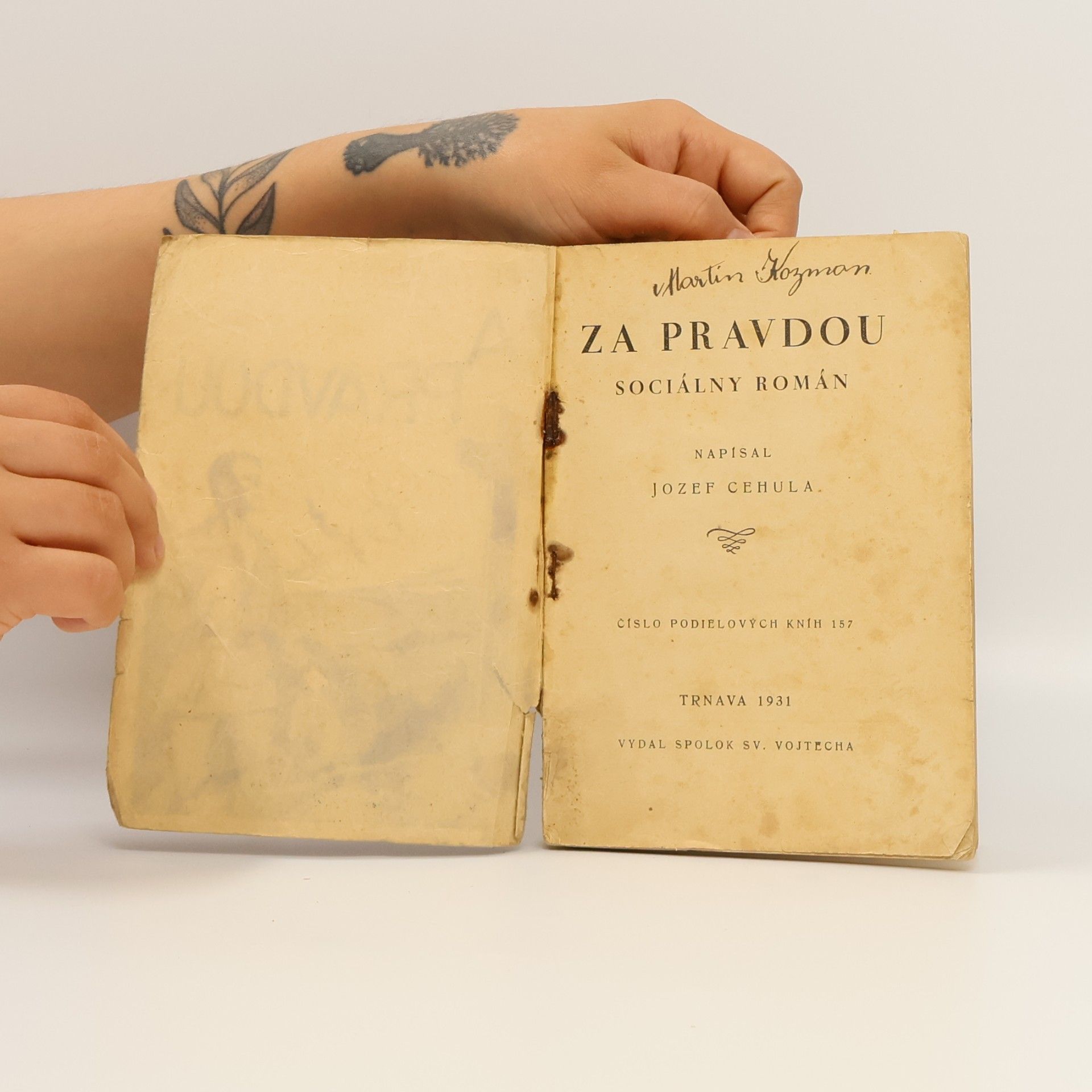 Jozef Cehuľa Za pravdou