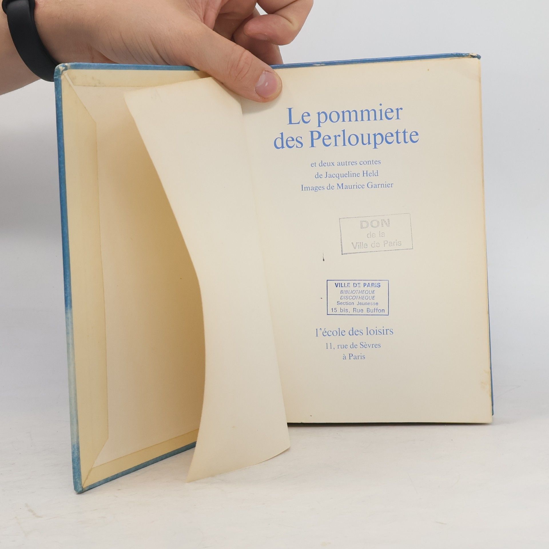 Jacqueline Held Le pommier des Perloupette et deux autres contes