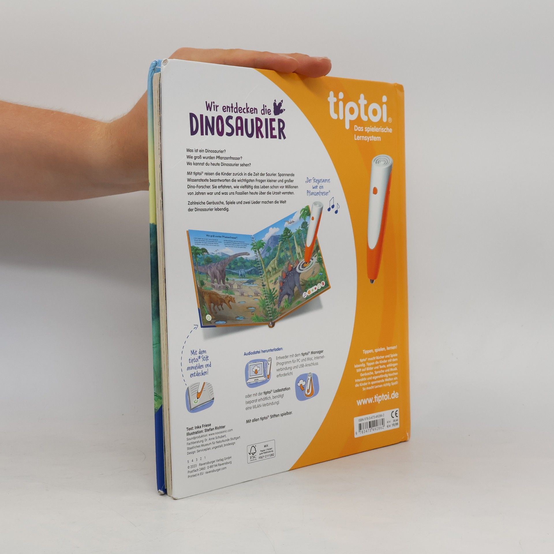 Inka Friese Wir entdecken die Dinosaurier