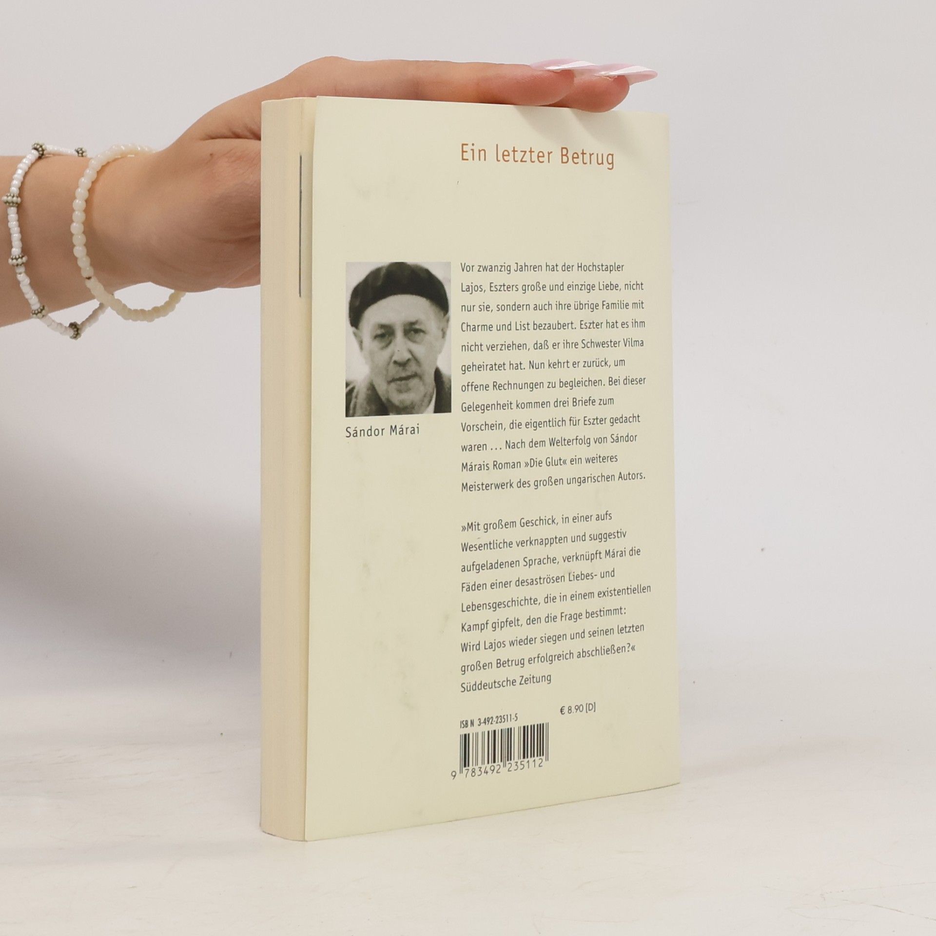Sándor Márai Das Vermächtnis der Eszter