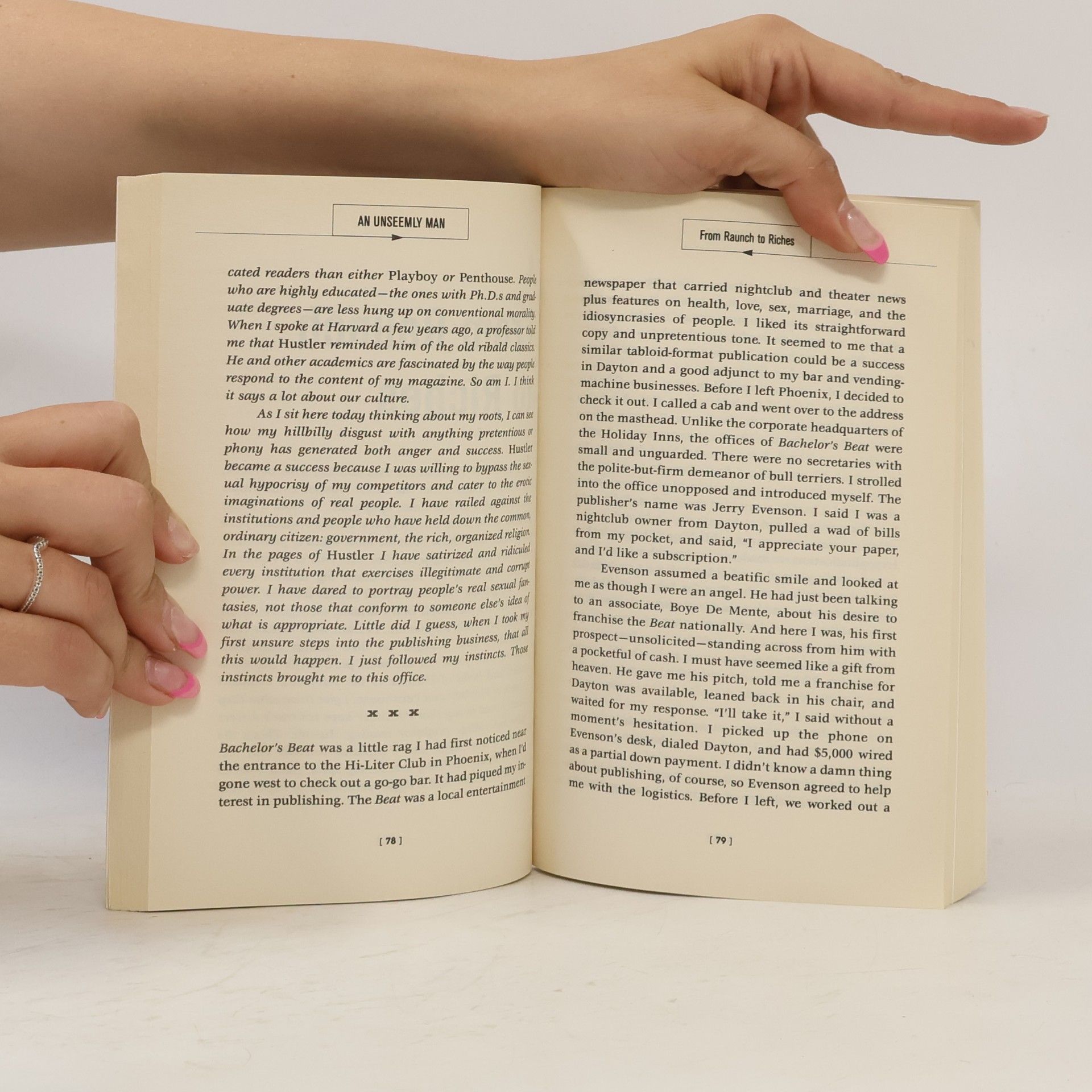Larry Flynt An unseemly man