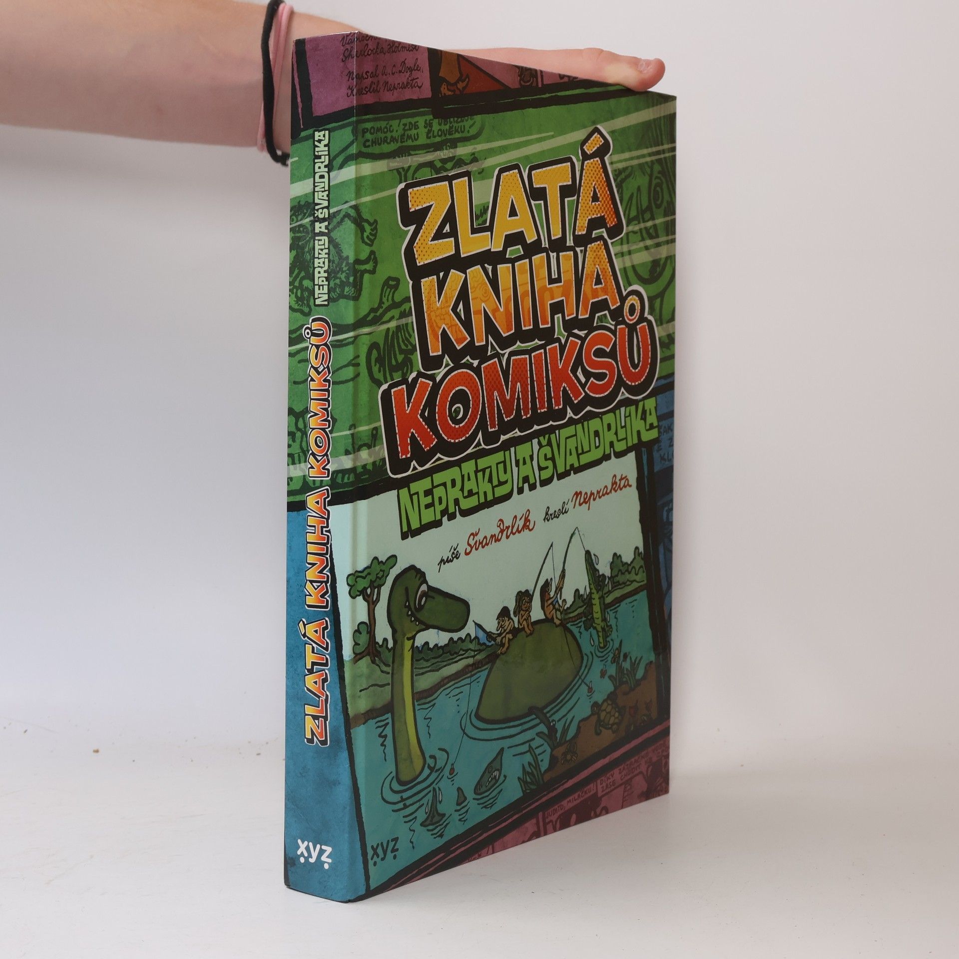 Miloslav Švandrlík Zlatá kniha komiksů Neprakty a Švandrlíka