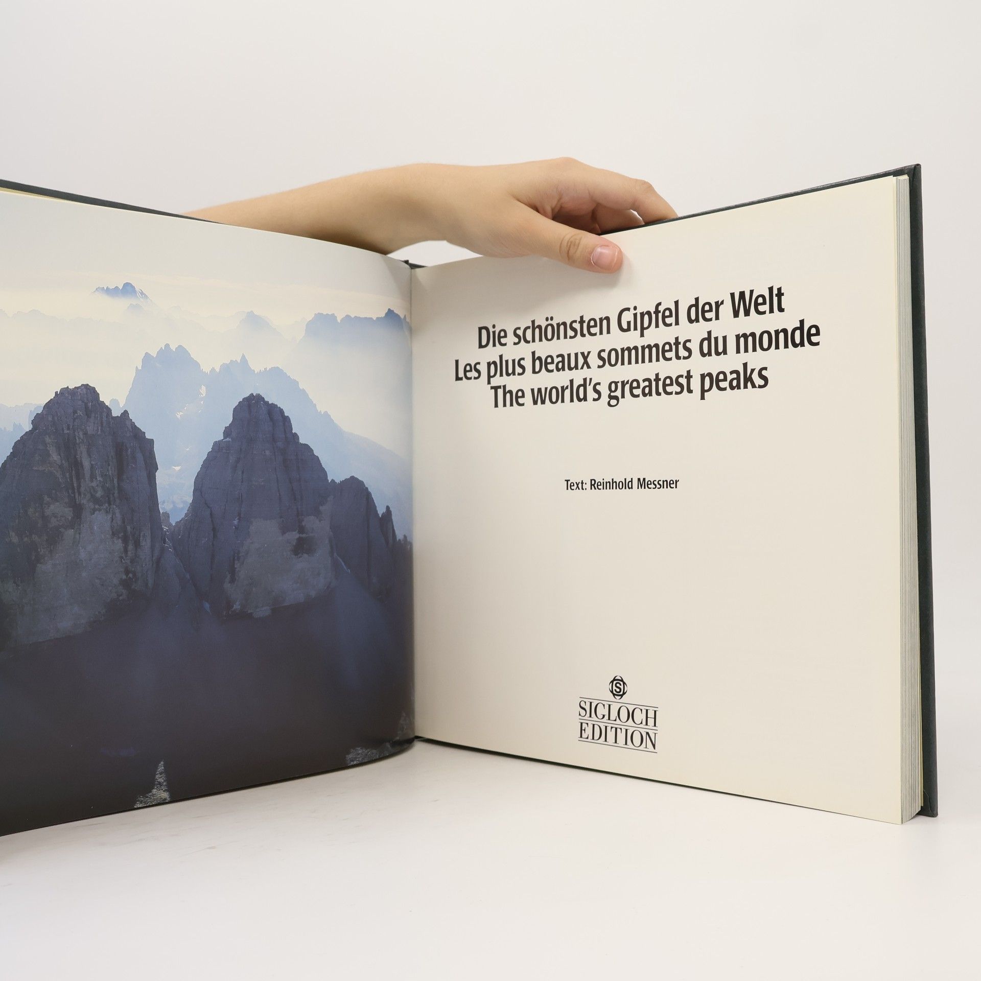 Reinhold Messner Die schönsten Gipfel der Welt