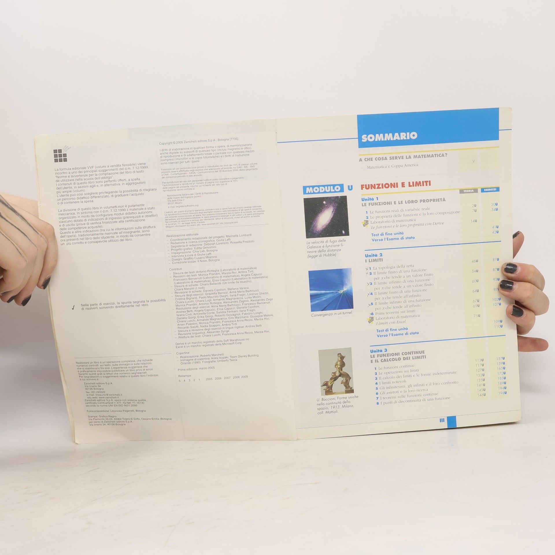 Massimo Bergamini Manuale blu di matematica