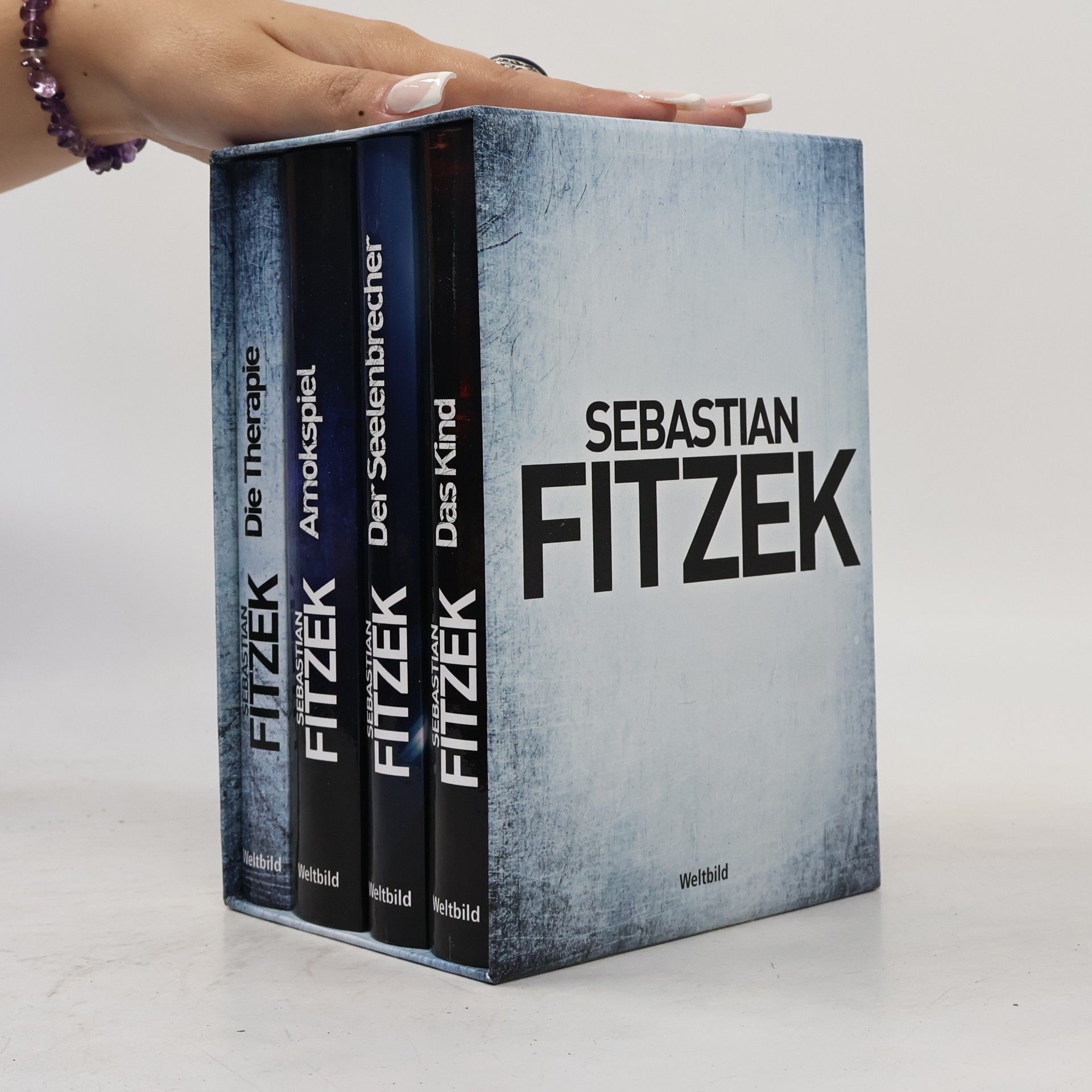 Sebastian Fitzek Die Therapie, Amokspiel, Der Seelenbrecher, Das Kind