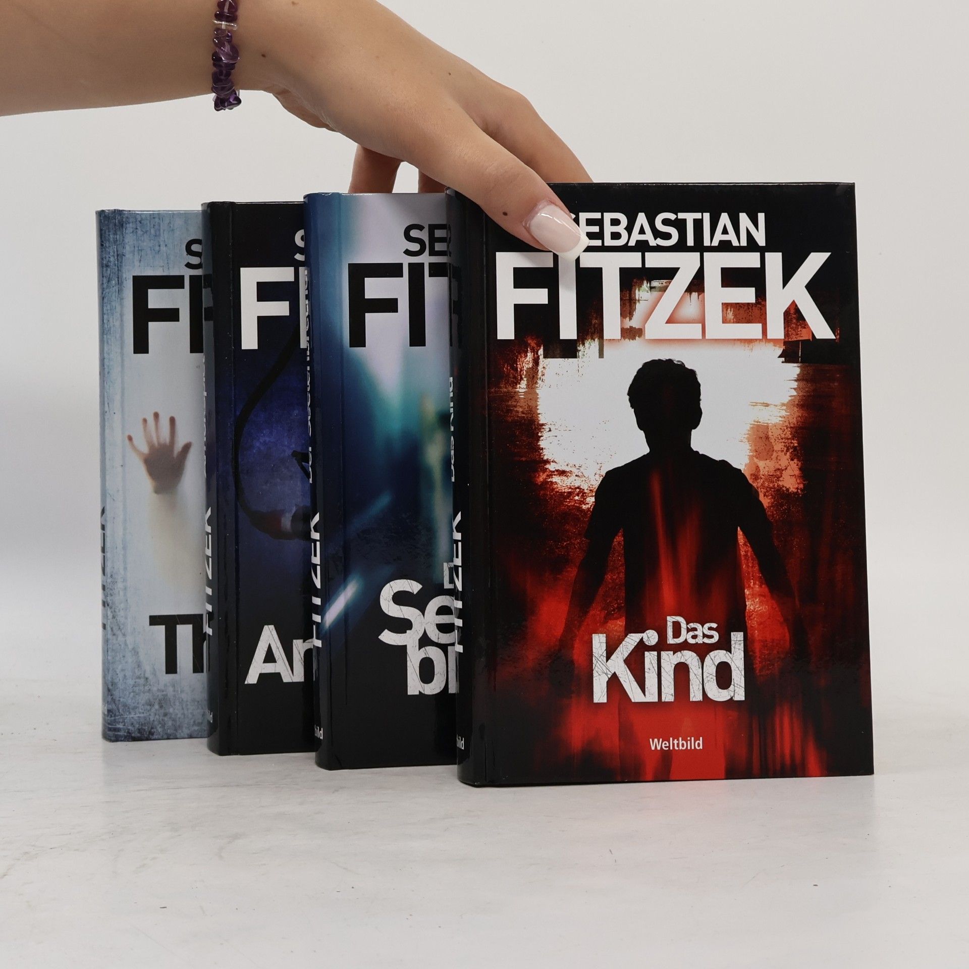 Sebastian Fitzek Die Therapie, Amokspiel, Der Seelenbrecher, Das Kind