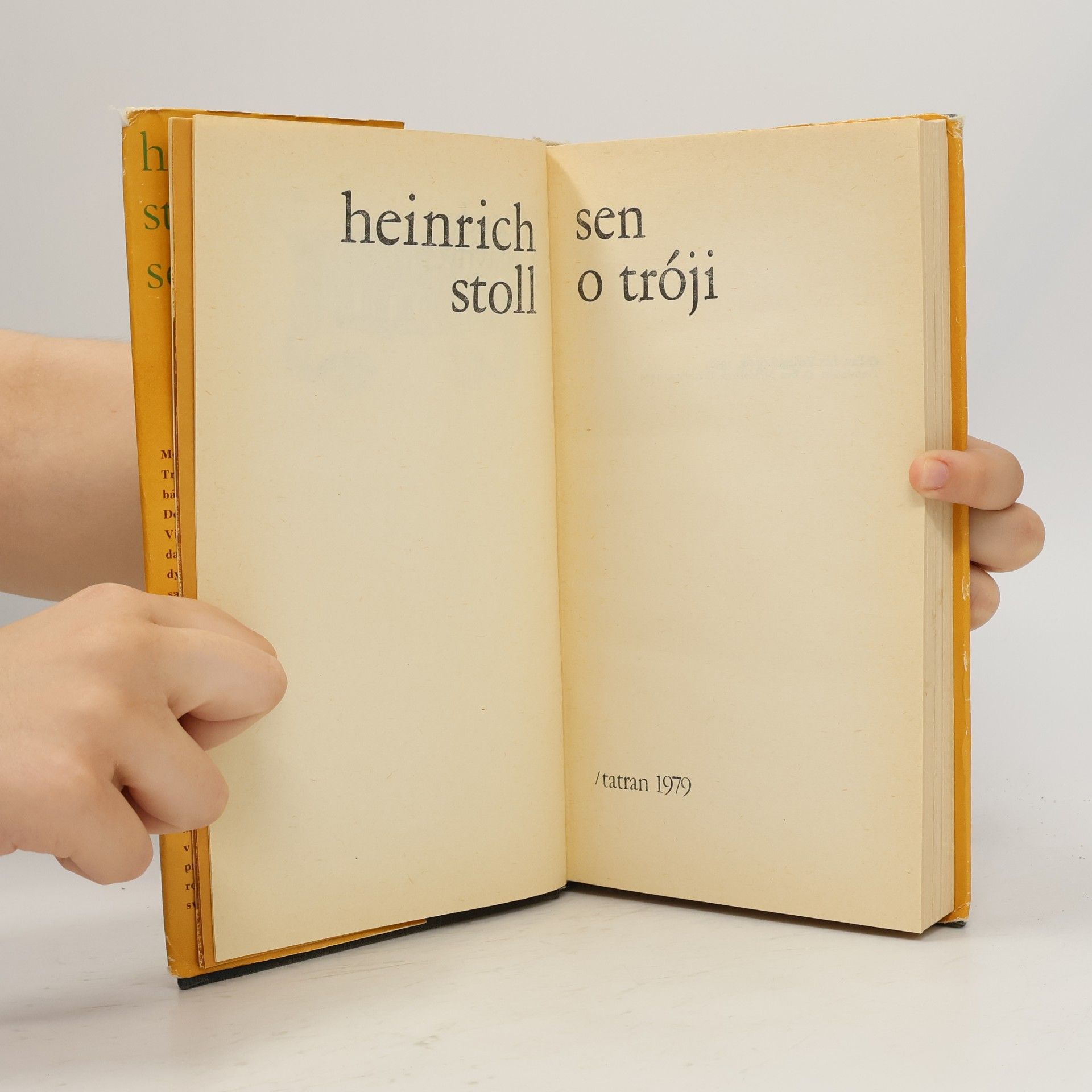 Heinrich Alexander Stoll Sen o Tróji