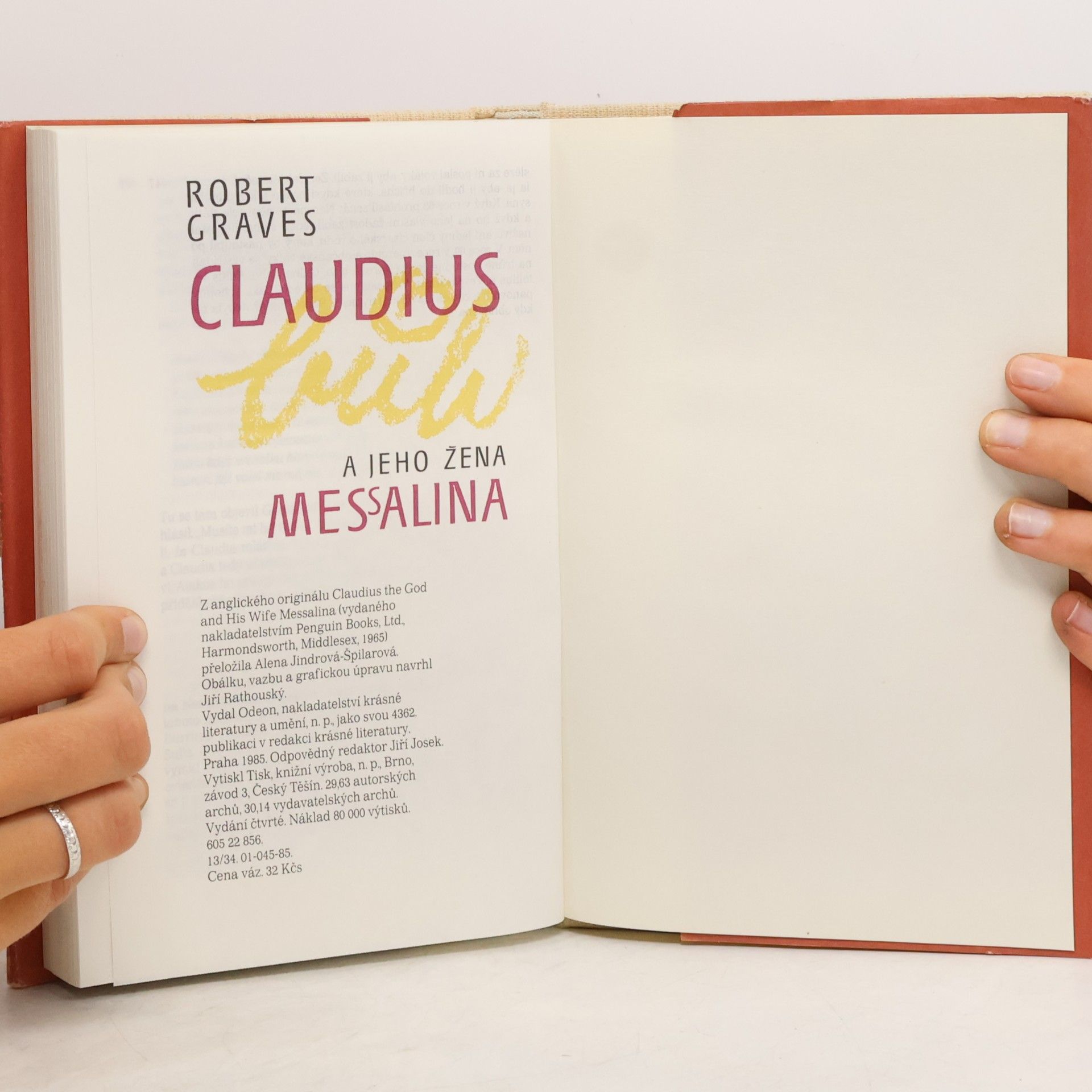 Robert Graves Claudius bůh a jeho žena Messalina