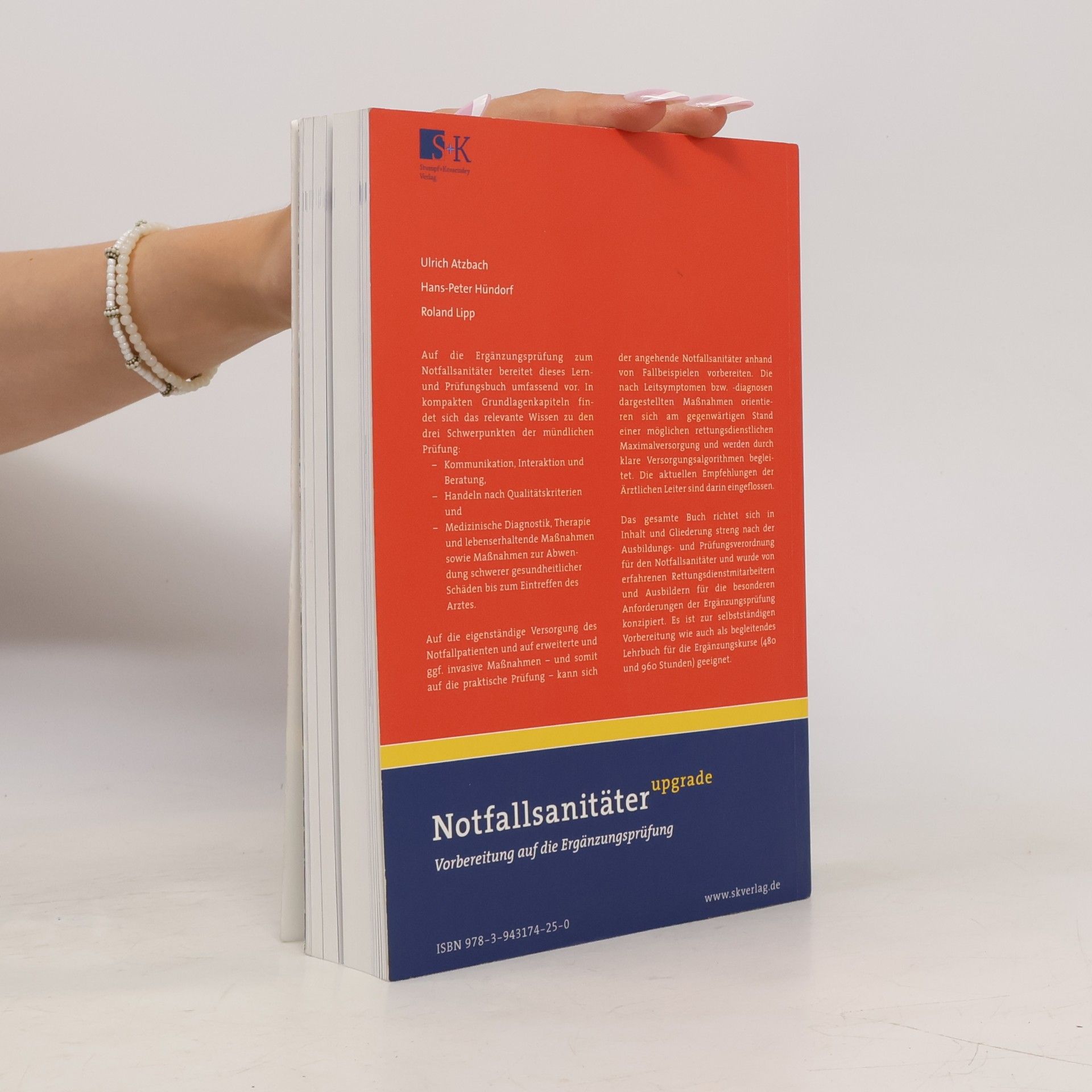 Ulrich Atzbach Notfallsanitäter upgrade