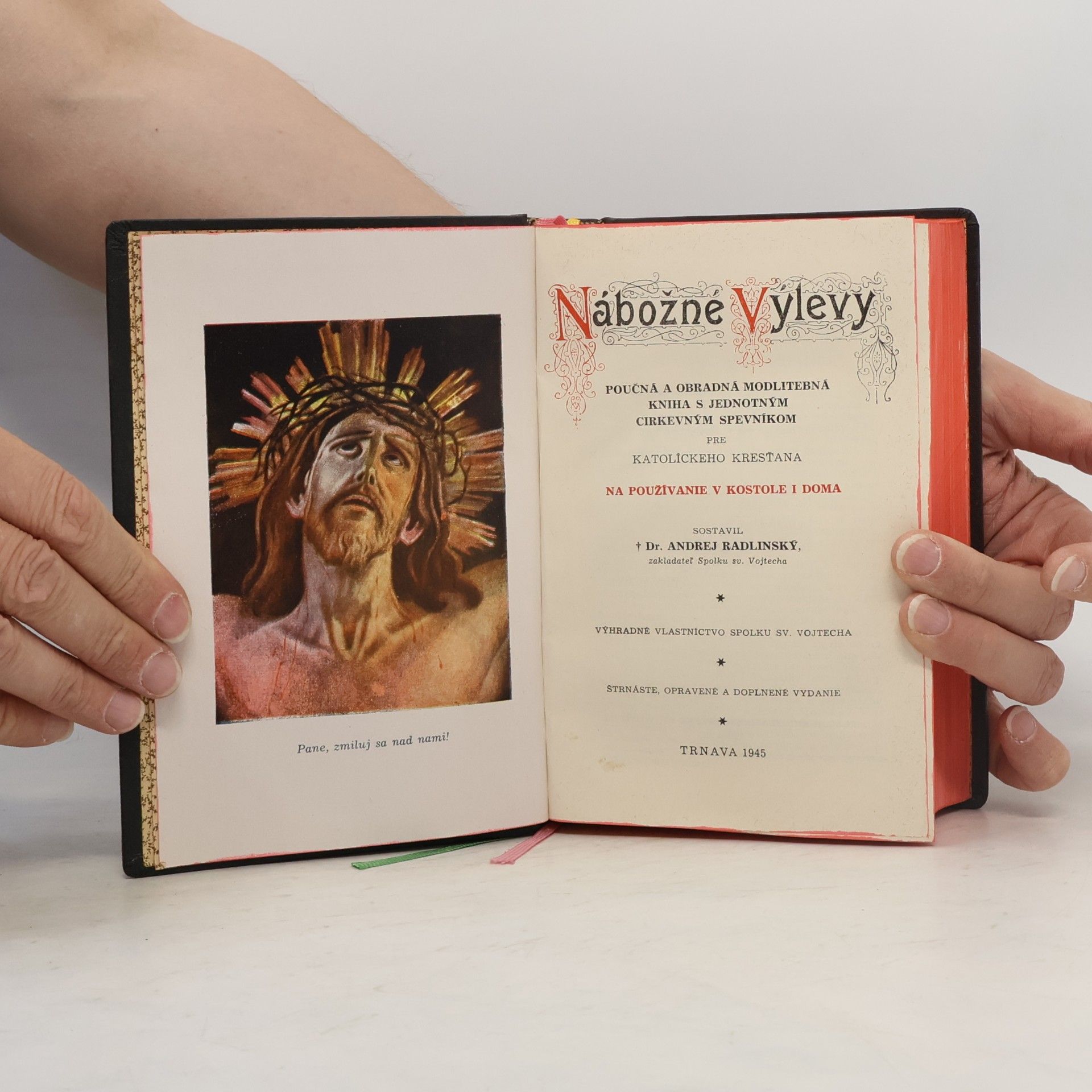 Andrej Ľudovít Radlinský Nábožné Výlevy