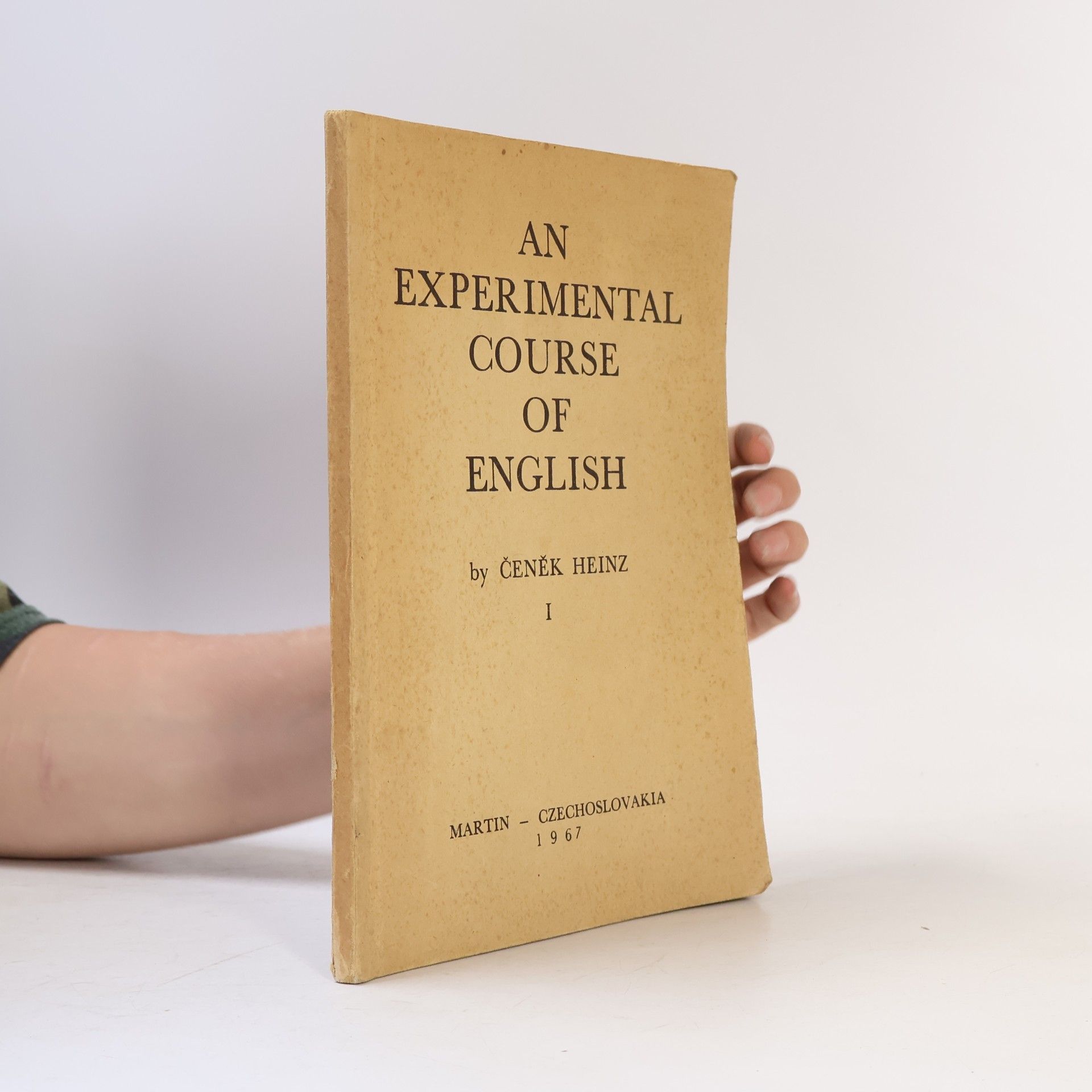 Čeněk Heinz An Experimental Course of English