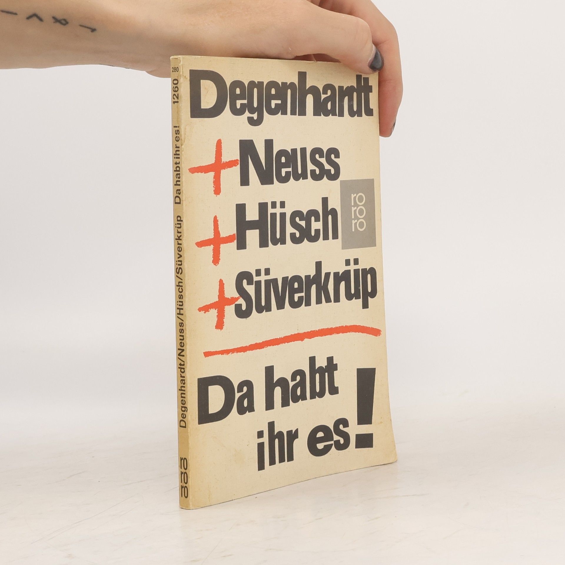 Franz-Josef Degenardt Da habt ihr es!
