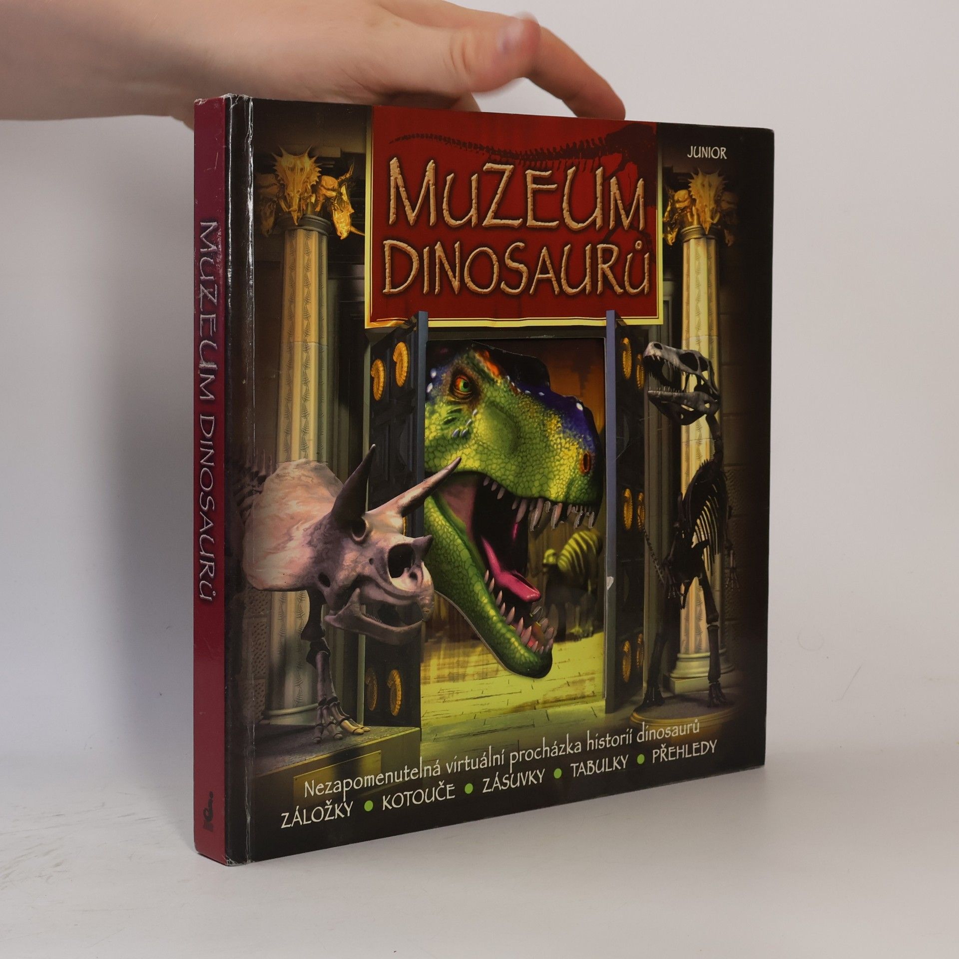 Jen Green Muzeum dinosaurů (pop-up leporelo viz foto)