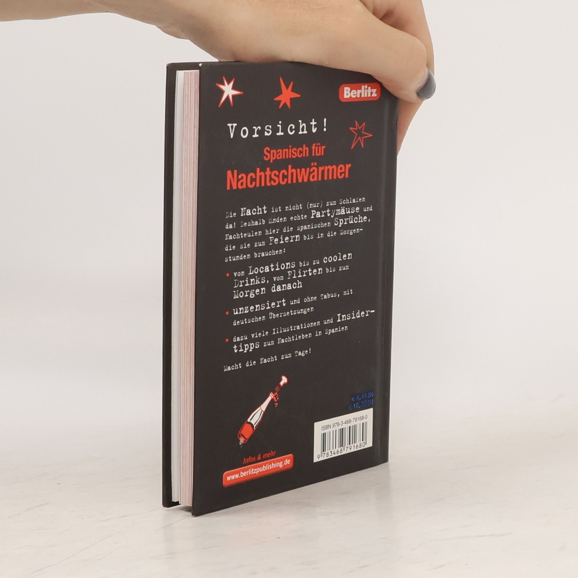 Asier Espilla Bidaurrazaga Berlitz, Vorsicht! Spanisch für Nachtschwärmer