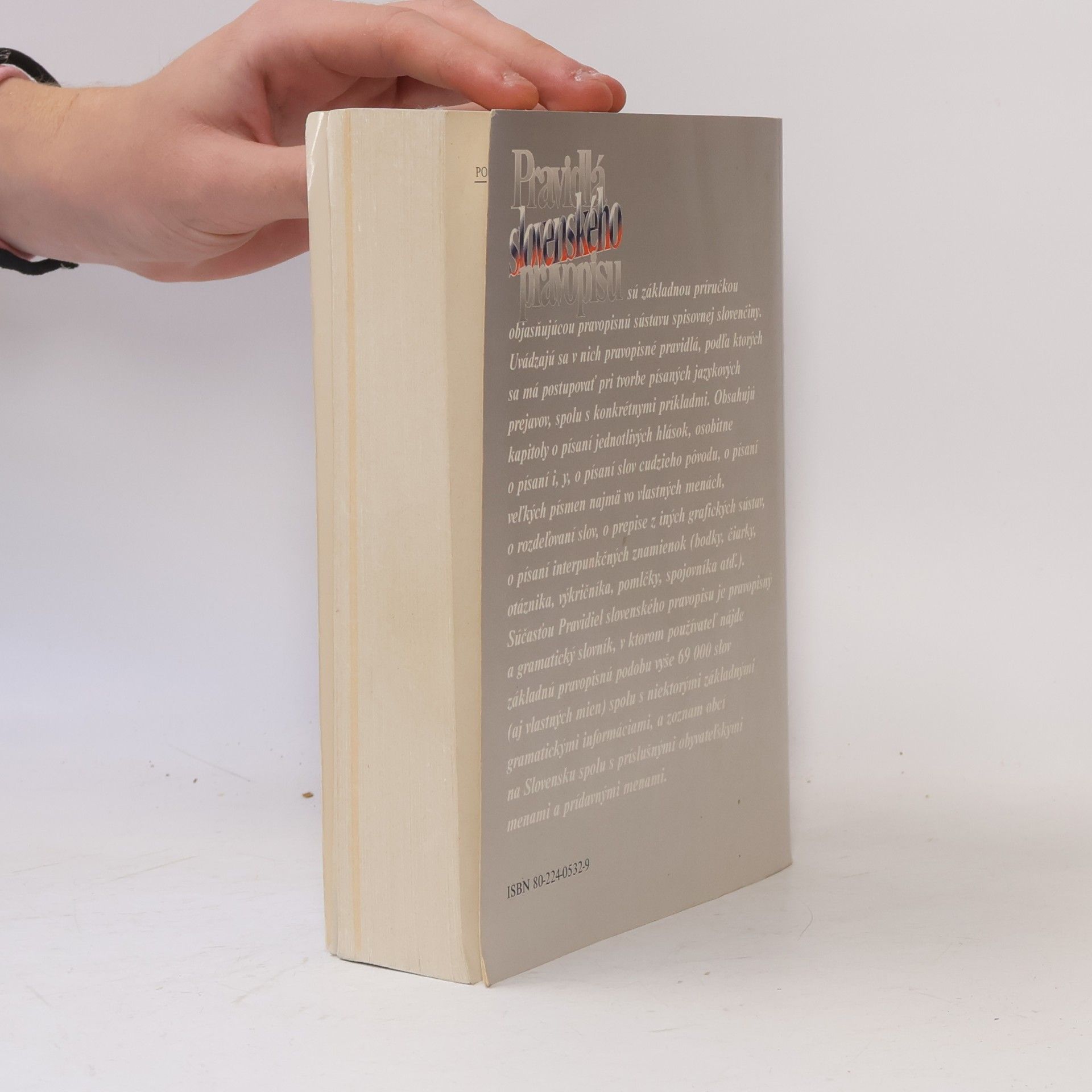 Various authors Pravidlá slovenského pravopisu