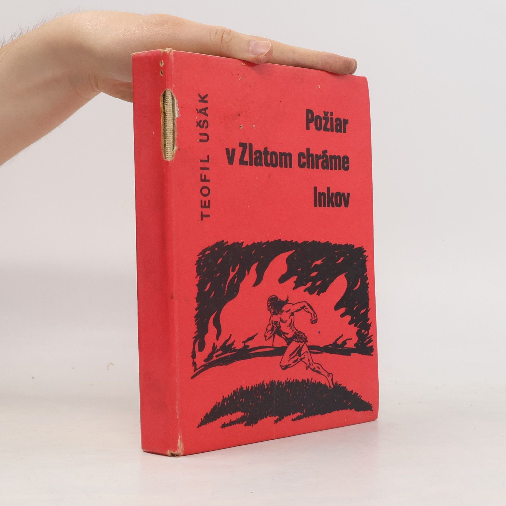Teofil Ušák Požiar v zlatom chráme Inkov