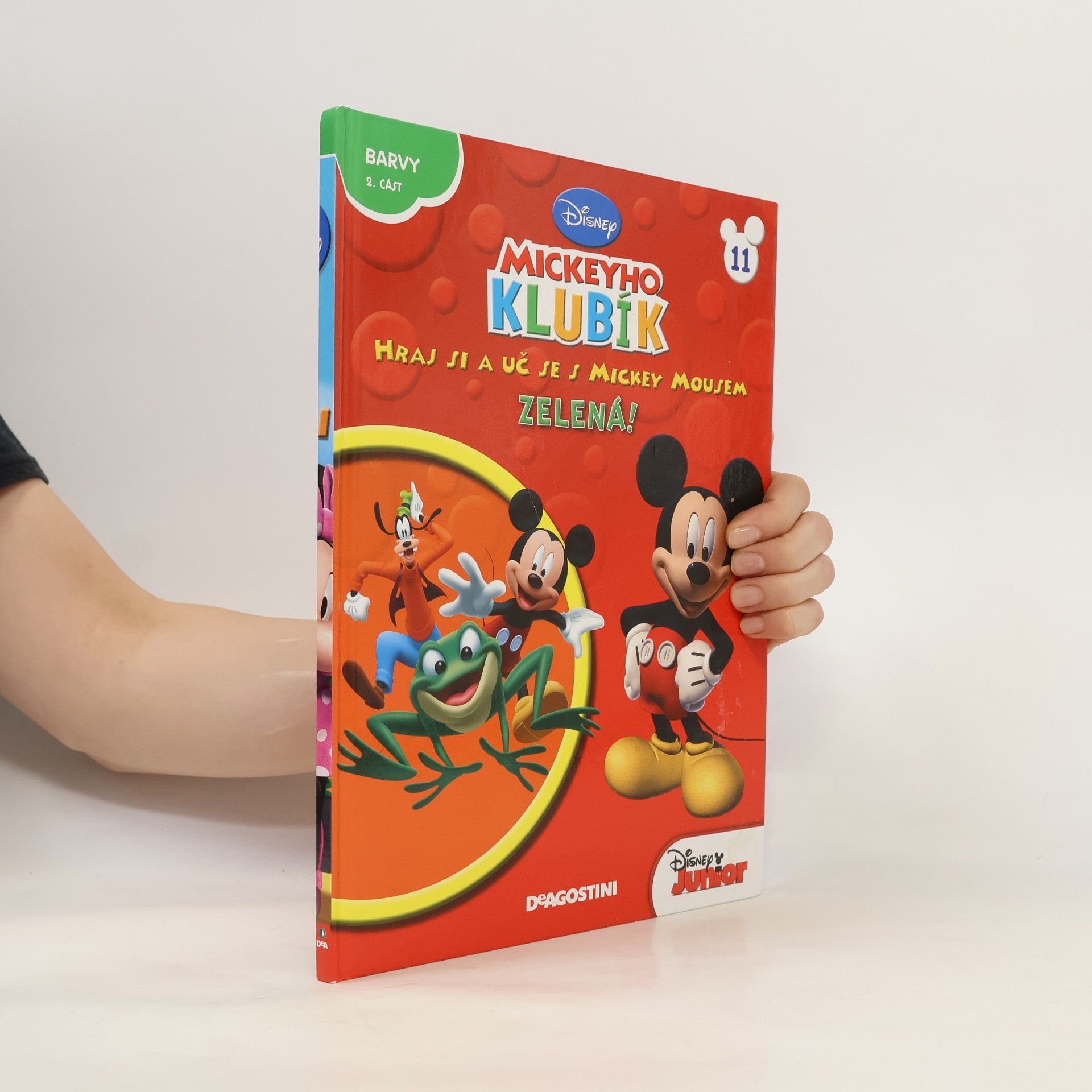 Kolektív autorov Hraj si a uč se s Mickey Mousem 11. Zelená!