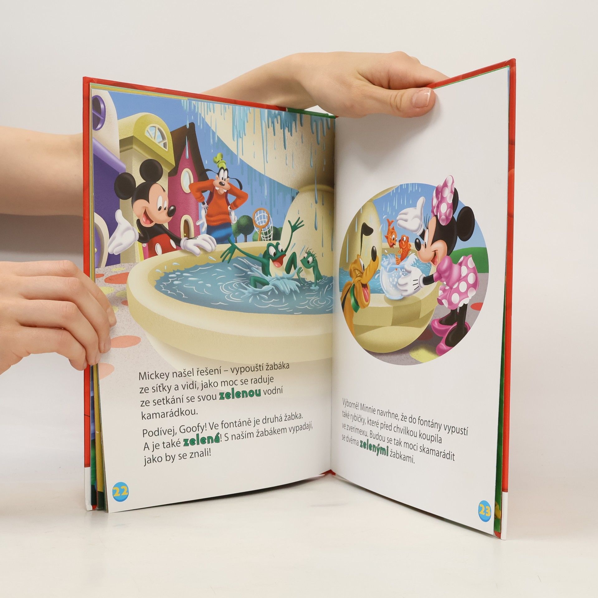 Kolektiv autorů Hraj si a uč se s Mickey Mousem 11. Zelená!