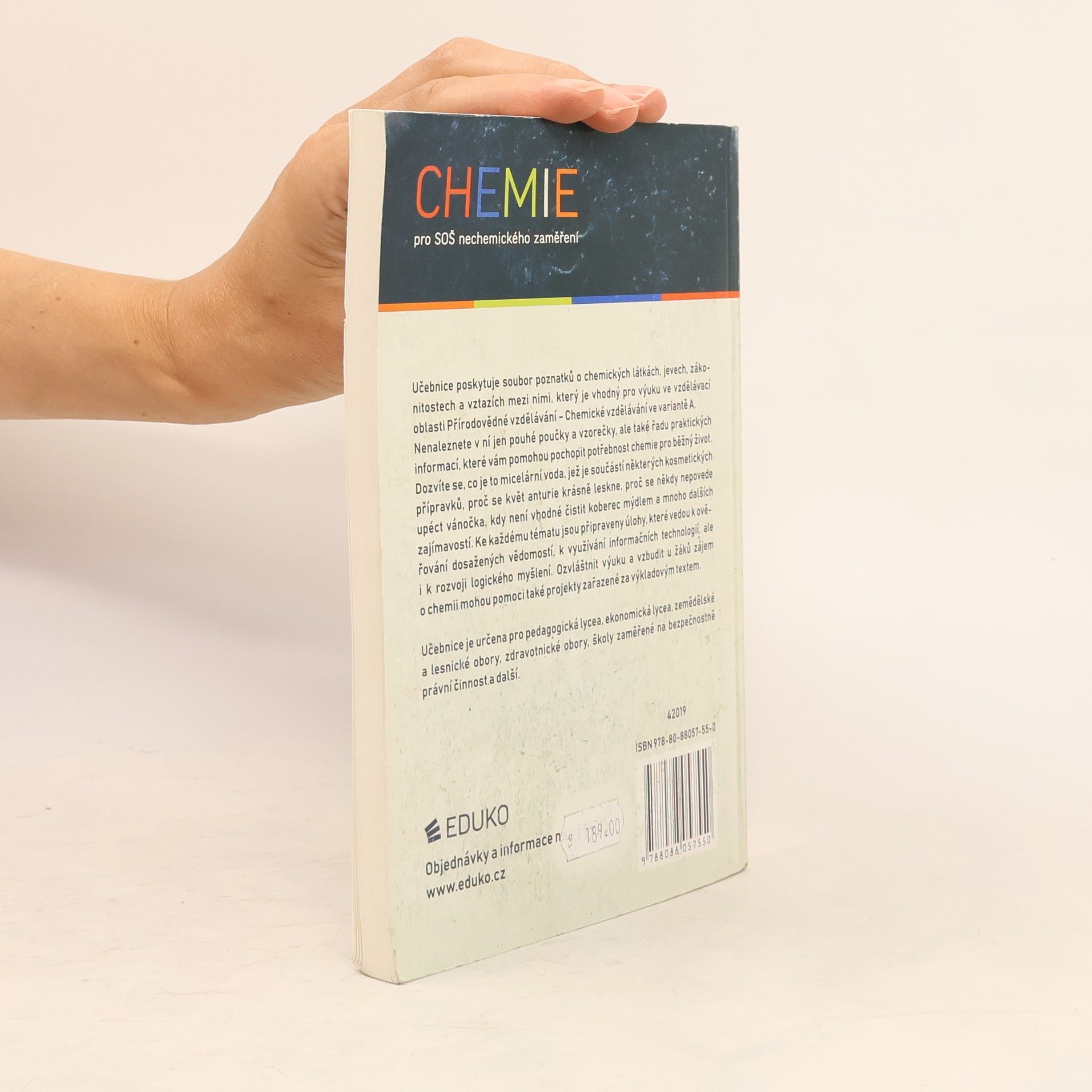 Martin Adamec Chemie pro SOŠ nechemického zaměření