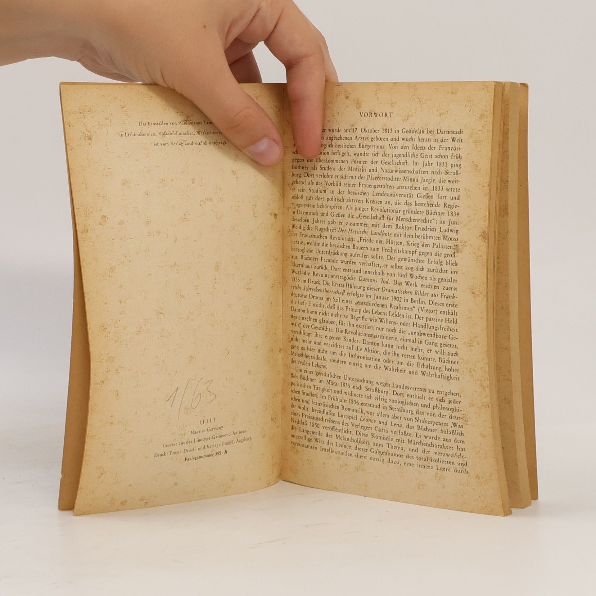 Georg Büchner Gesammelte Werke