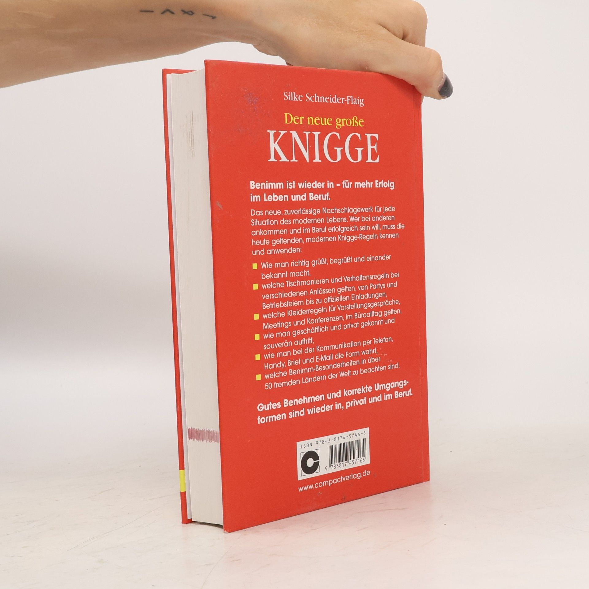 Silke Schneider-Flaig Der neue große Knigge