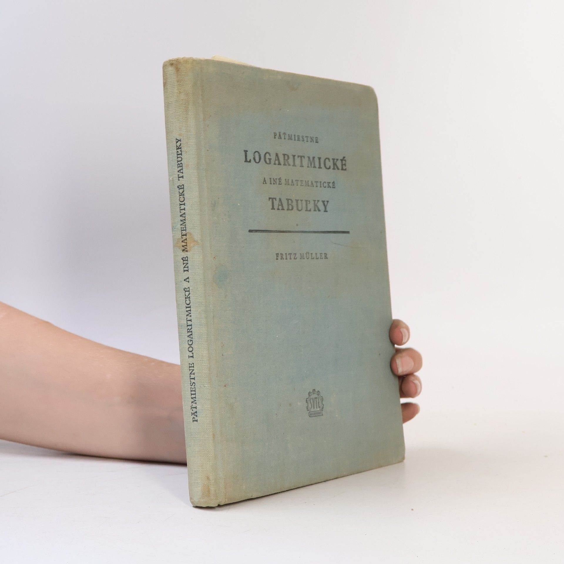 Fritz Müller Logaritmické a iné matematické tabuľky