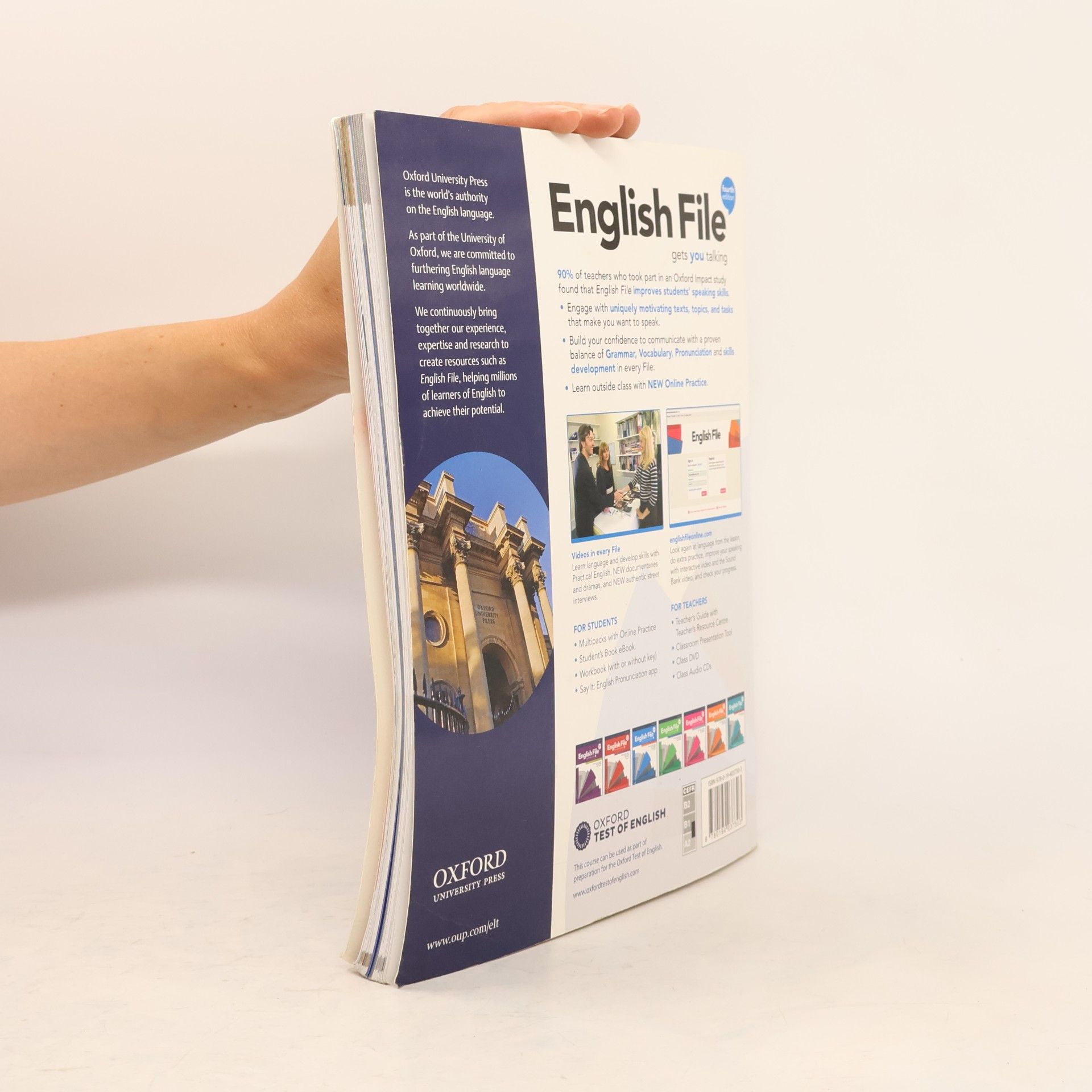 Clive Oxenden English File. Pre-intermediate Multipack A: Student's Book A, Workbook A